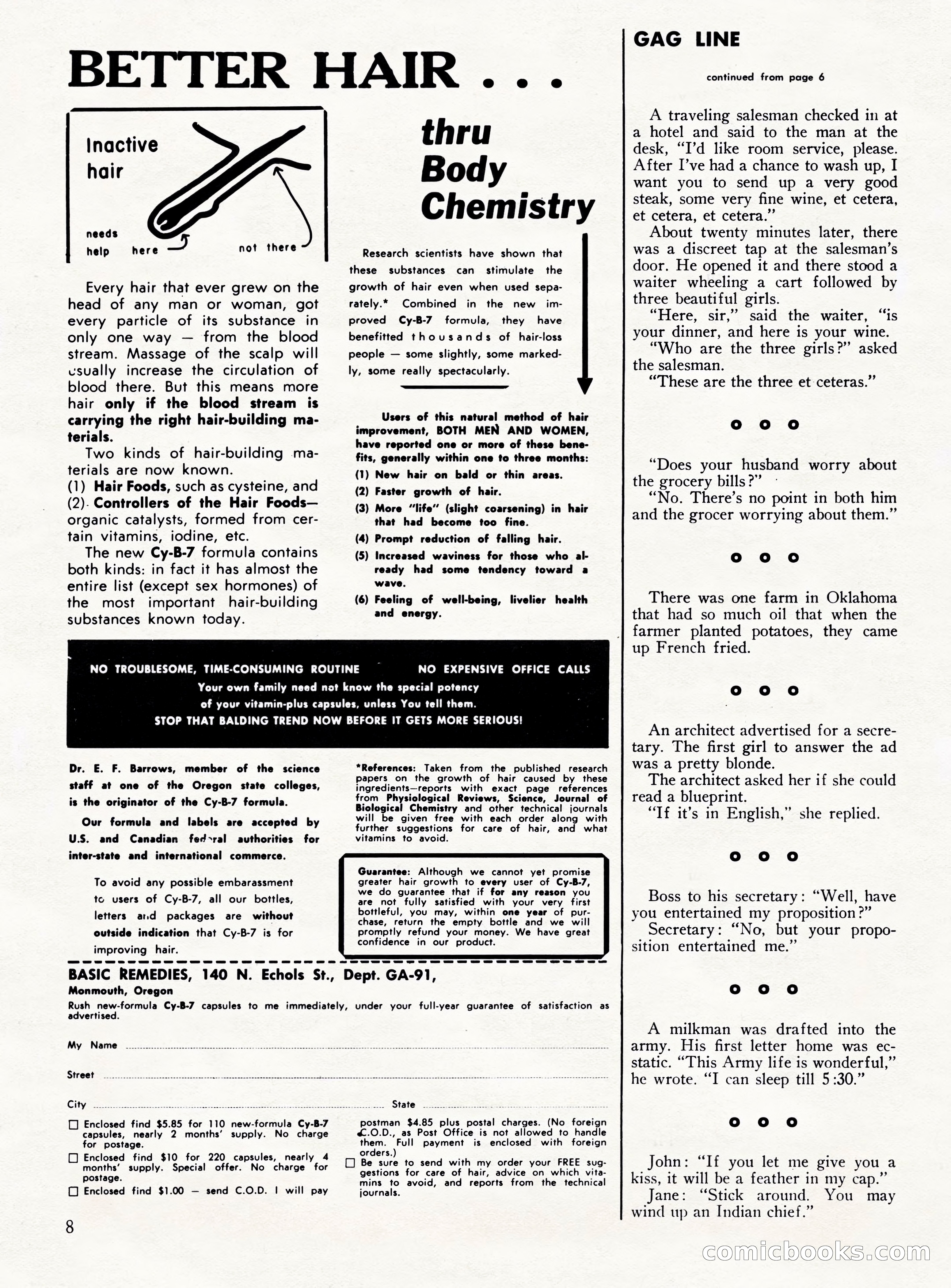 Action for Men, May 1960 — page 8 of 68