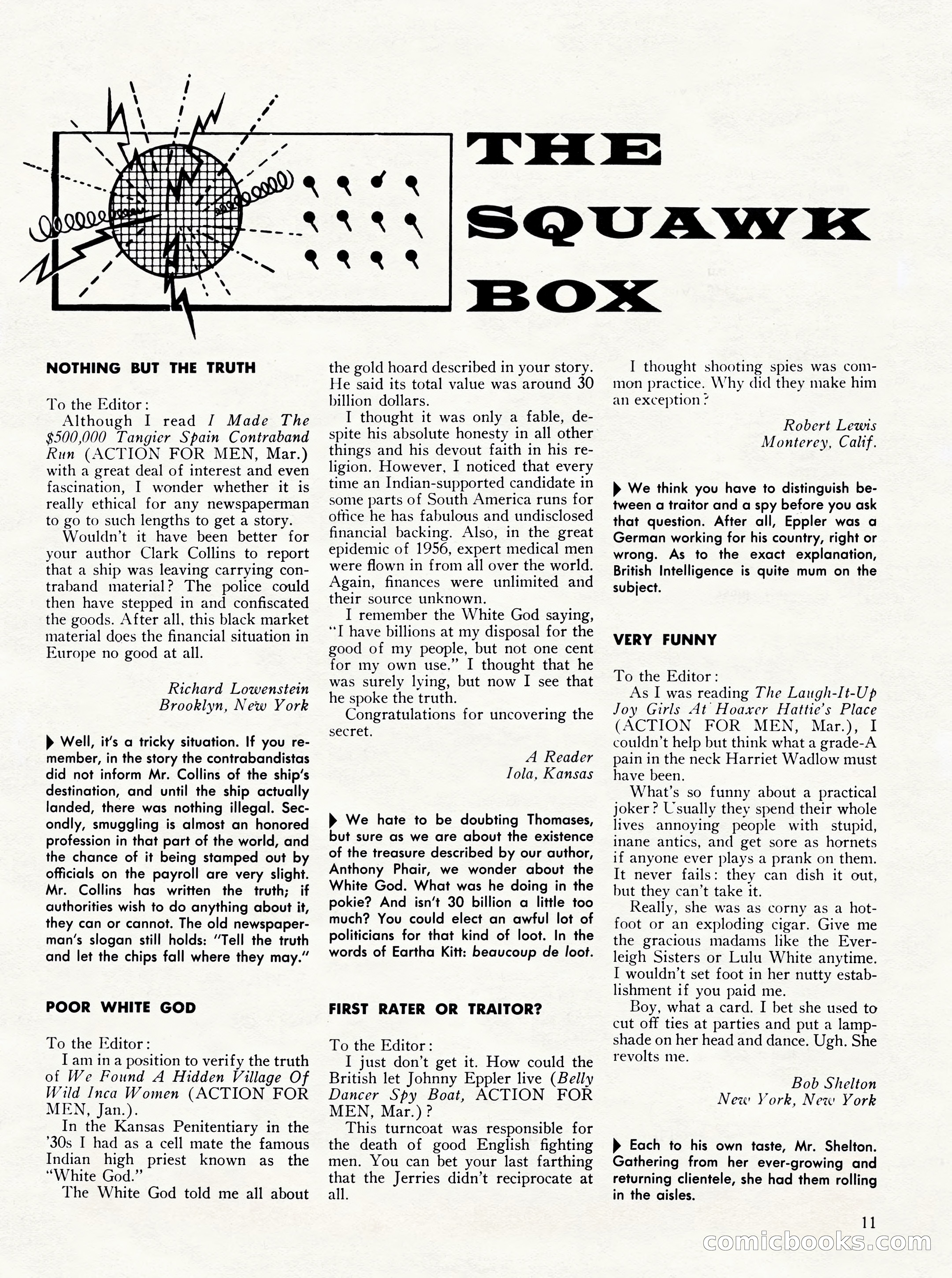 Action for Men, May 1960 — page 11 of 68