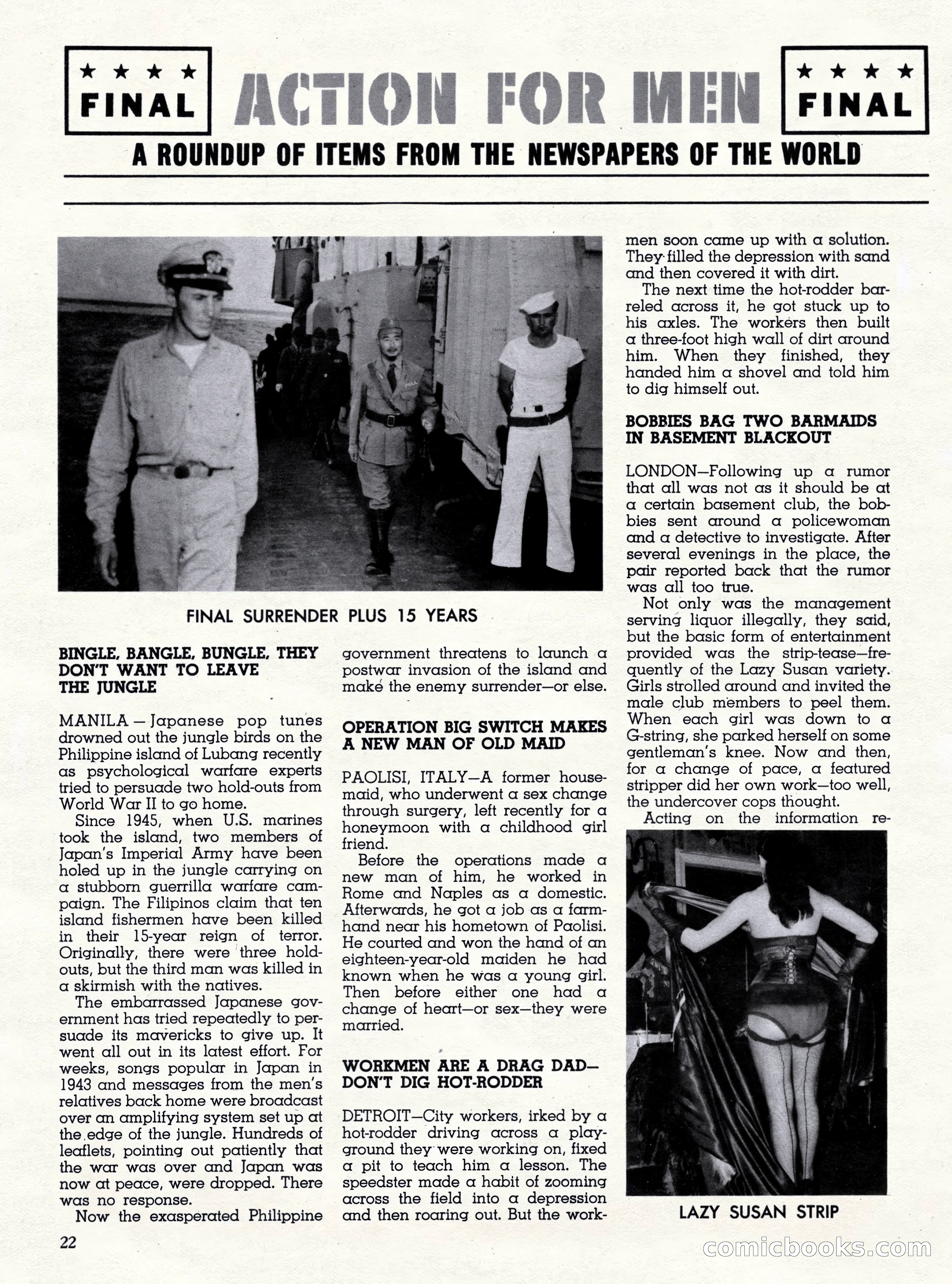 Action for Men, May 1960 — page 22 of 68