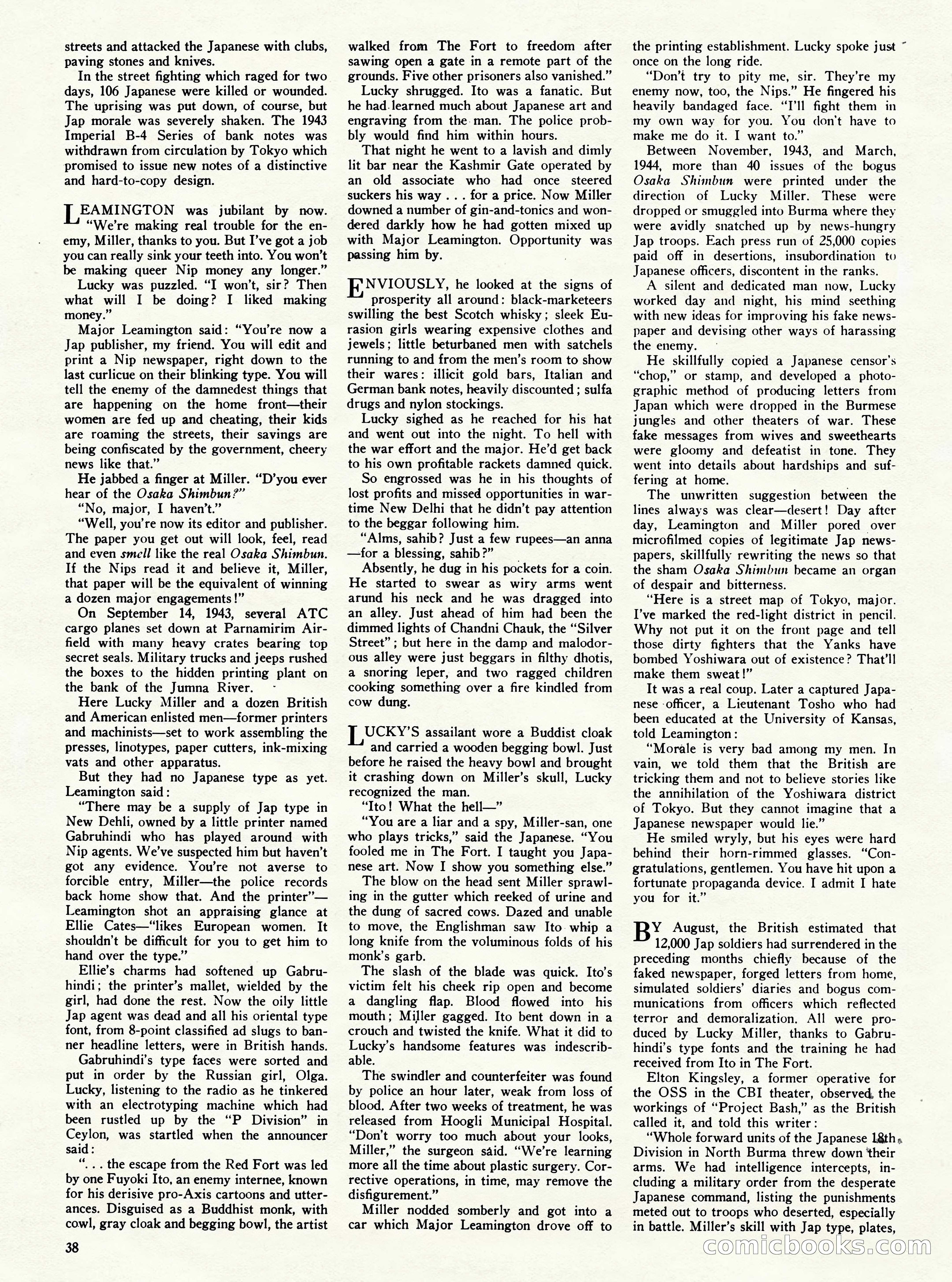 Action for Men, May 1960 — page 38 of 68