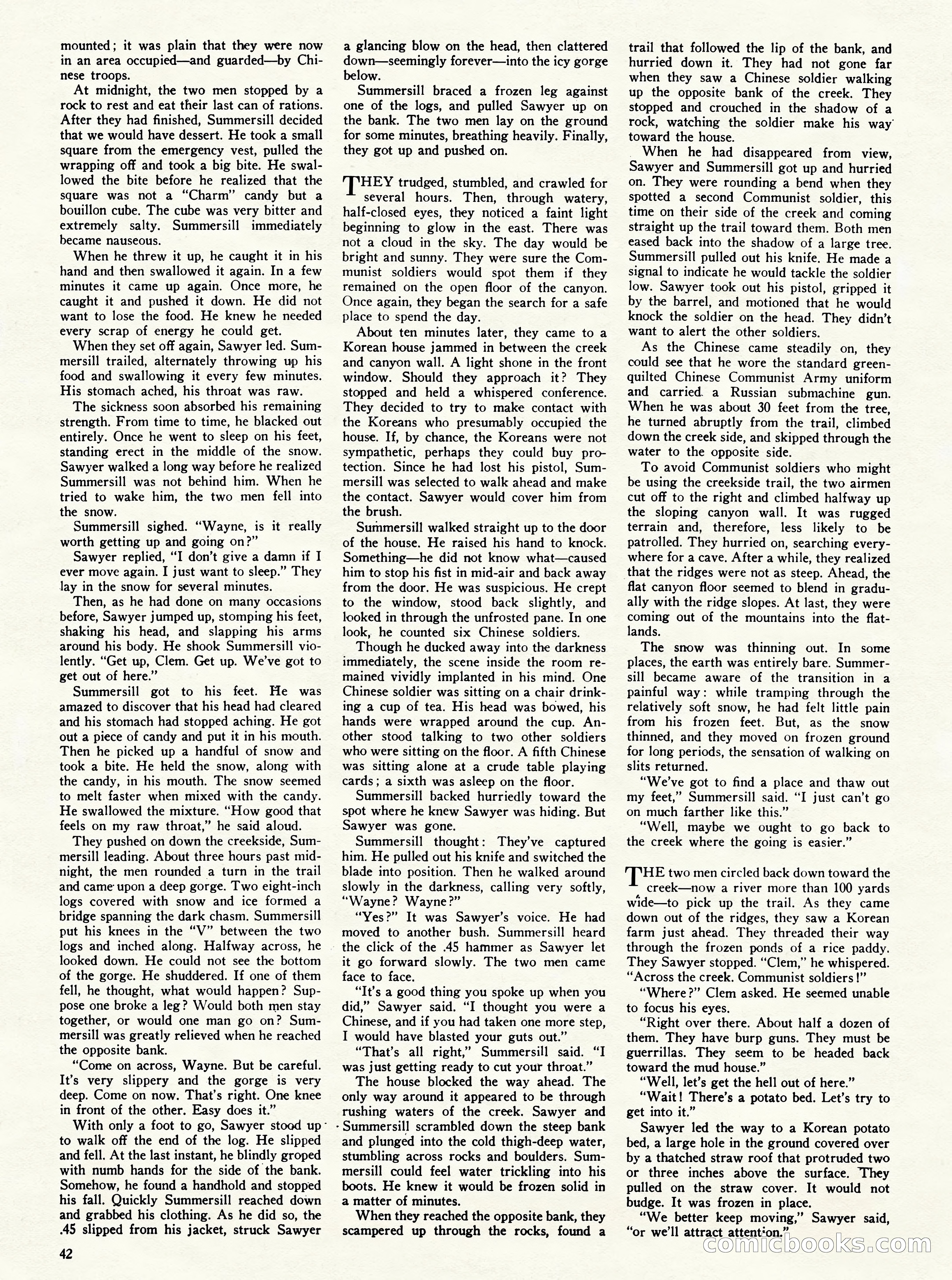 Action for Men, May 1960 — page 42 of 68