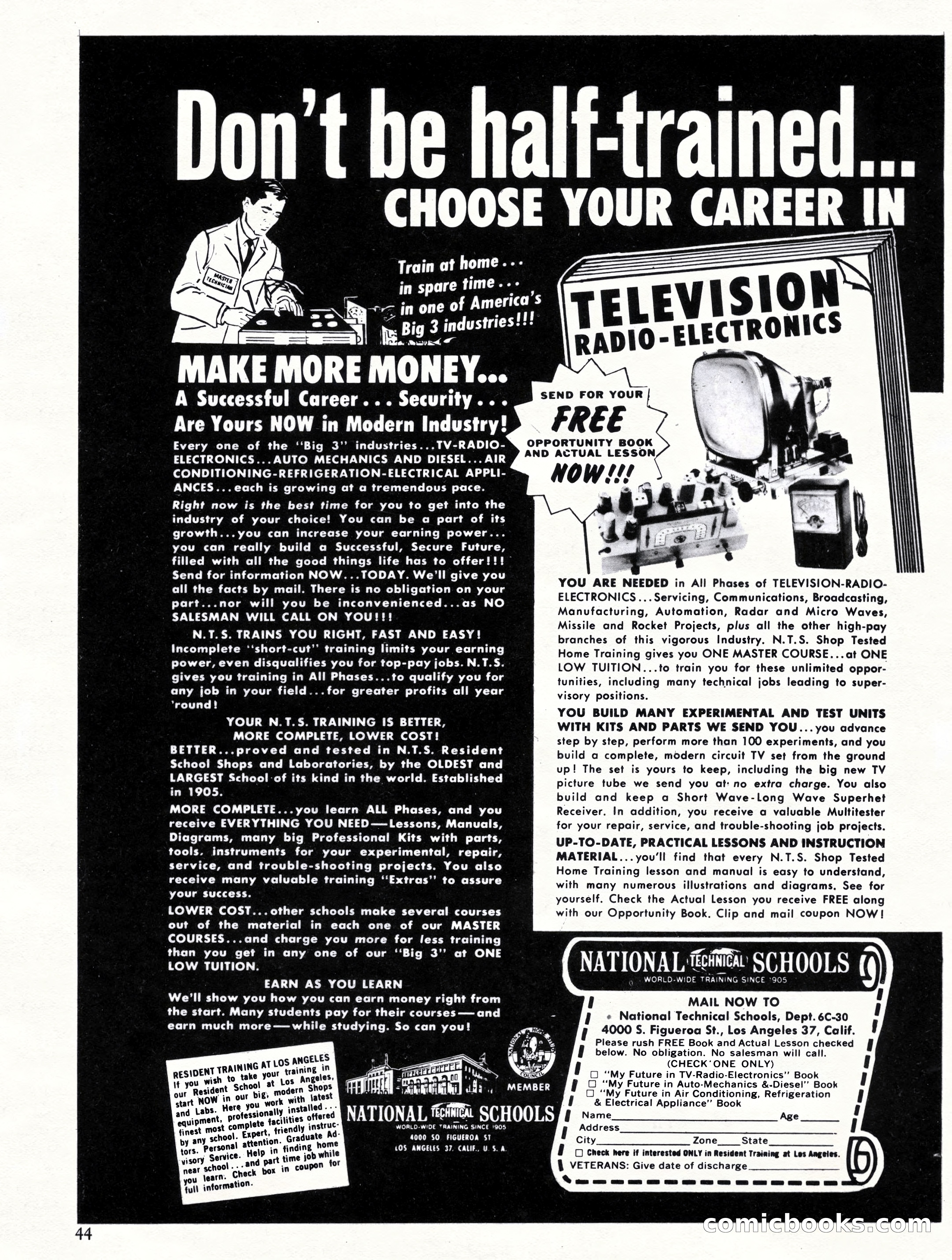 Action for Men, May 1960 — page 44 of 68