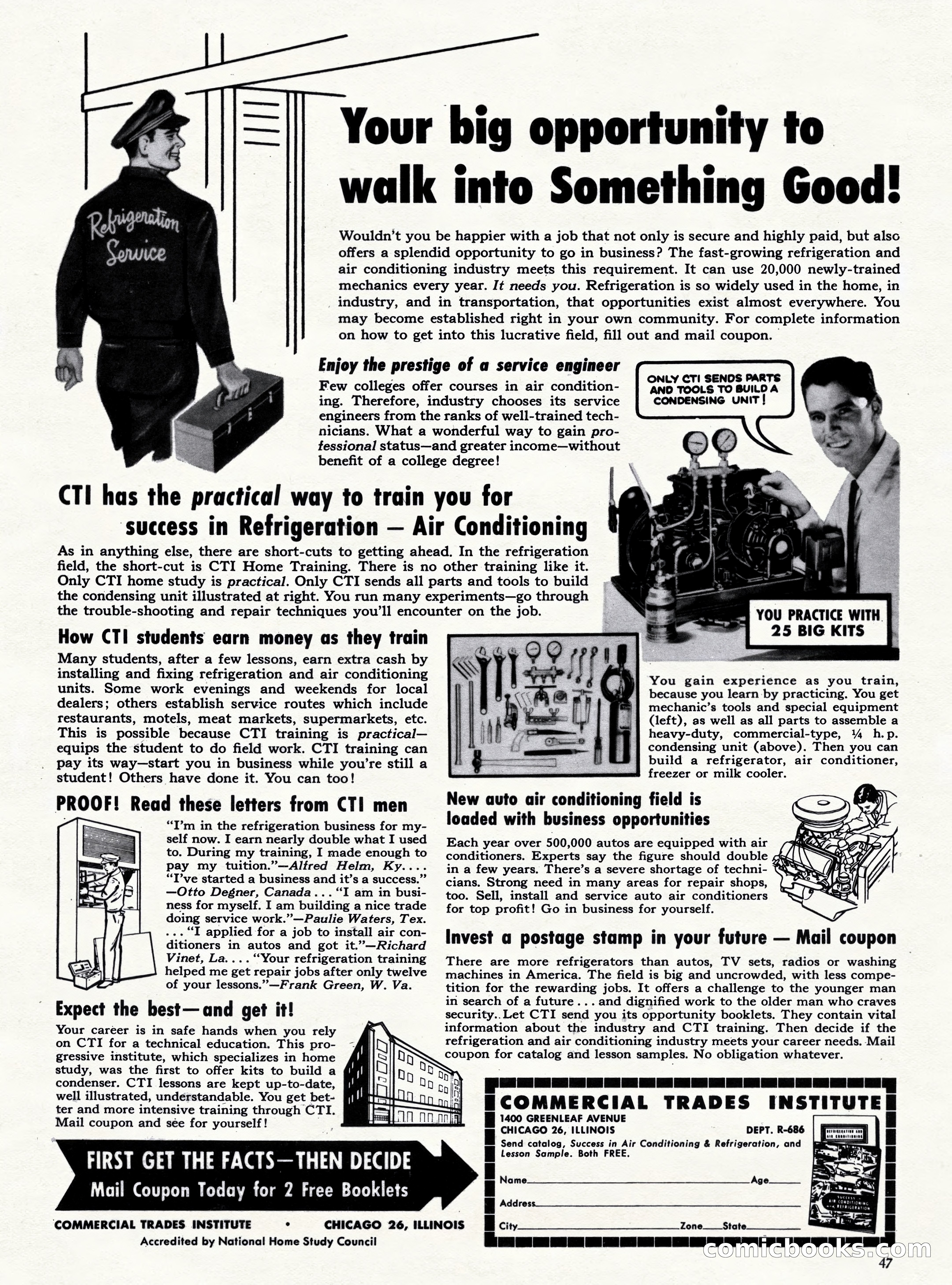 Action for Men, May 1960 — page 47 of 68