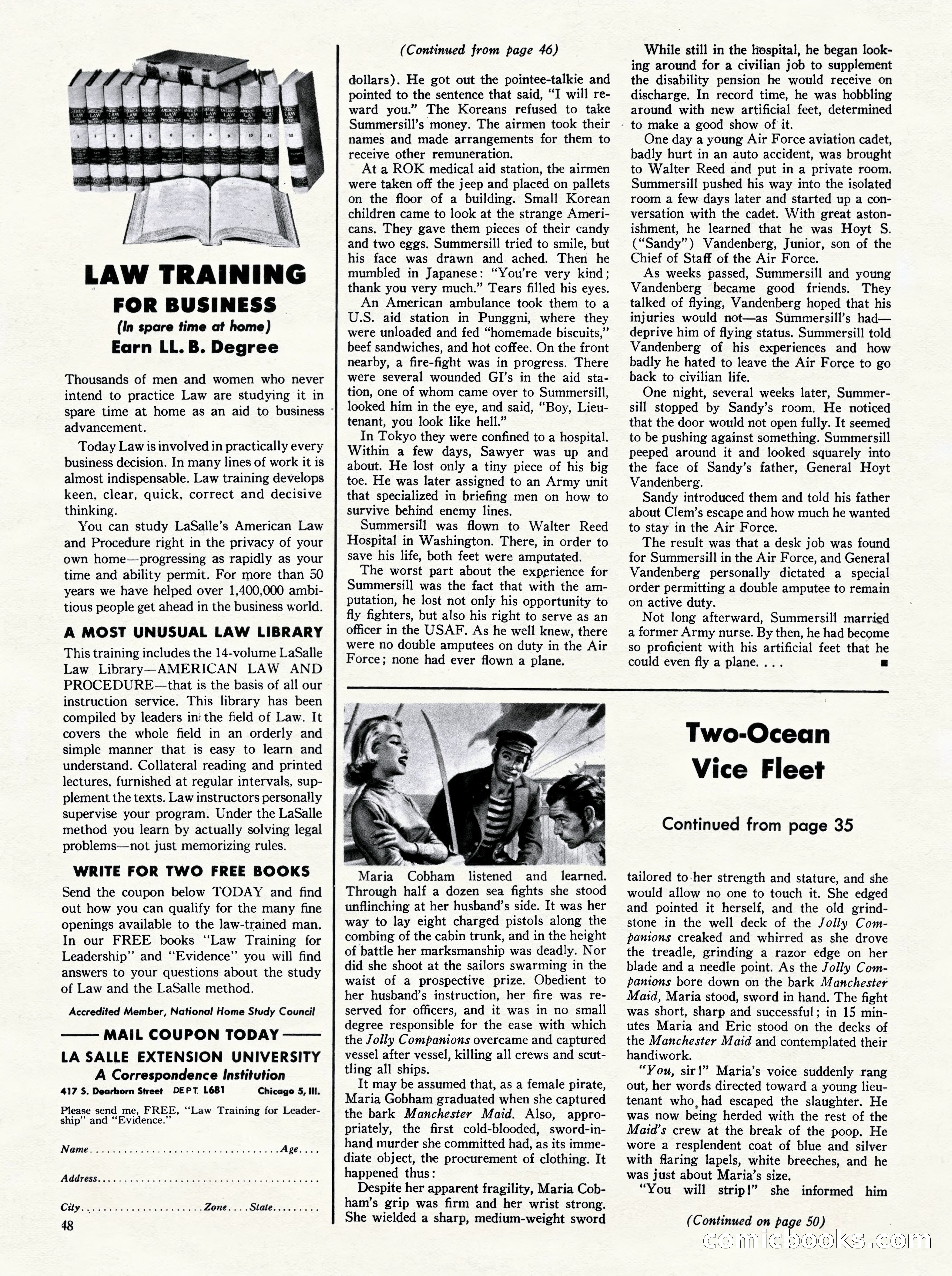 Action for Men, May 1960 — page 48 of 68