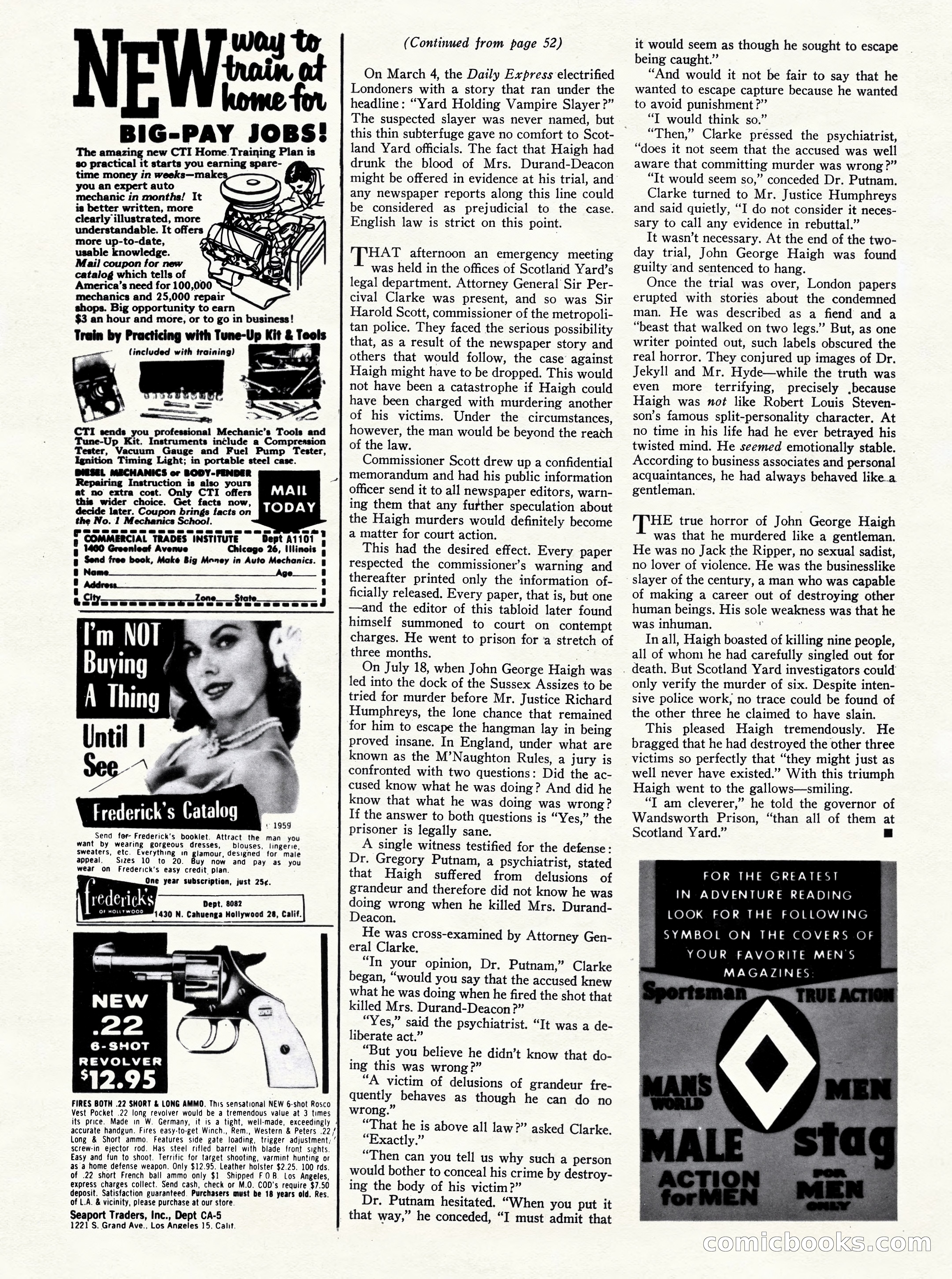 Action for Men, May 1960 — page 54 of 68