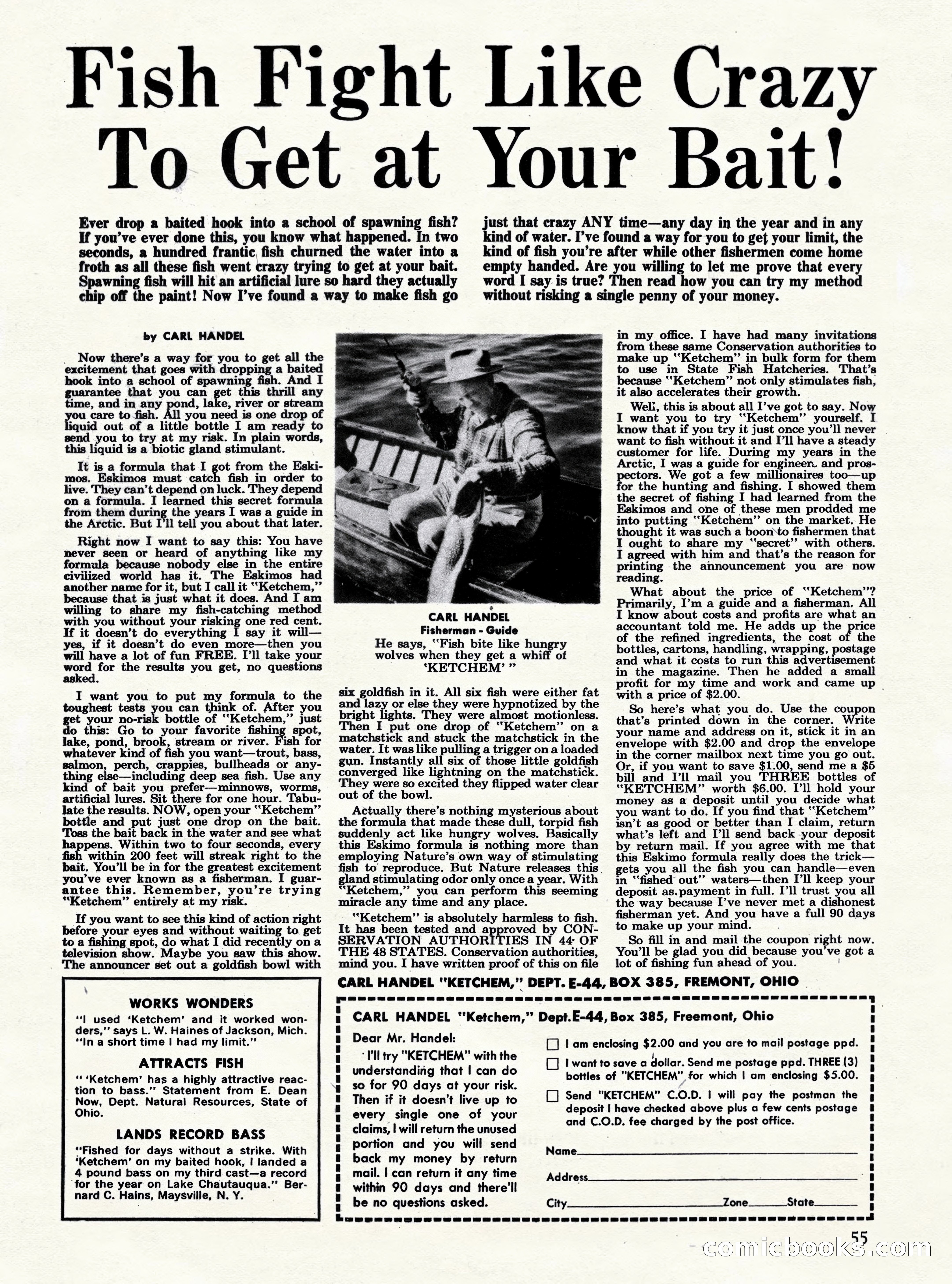Action for Men, May 1960 — page 55 of 68