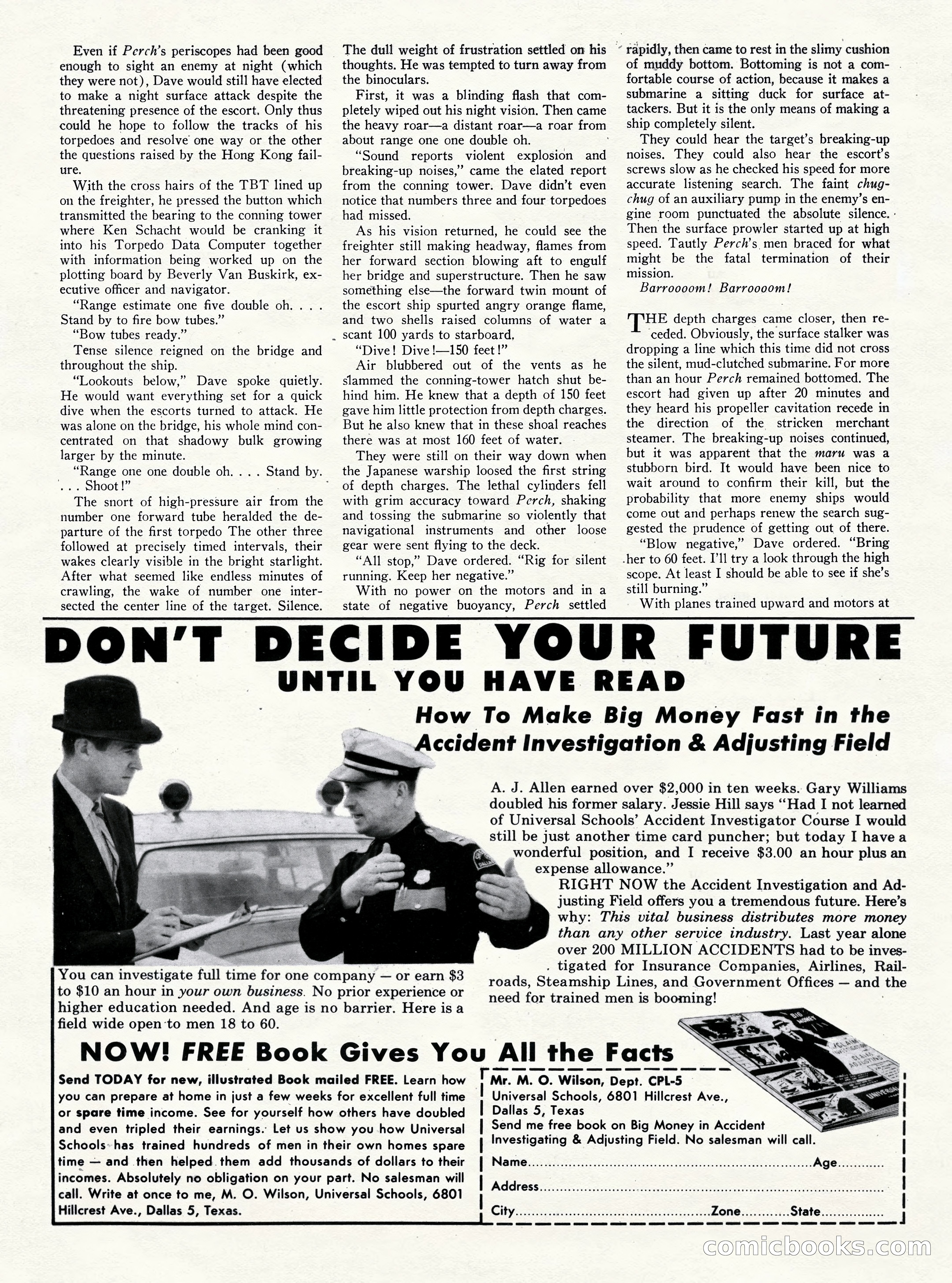 Action for Men, May 1960 — page 59 of 68