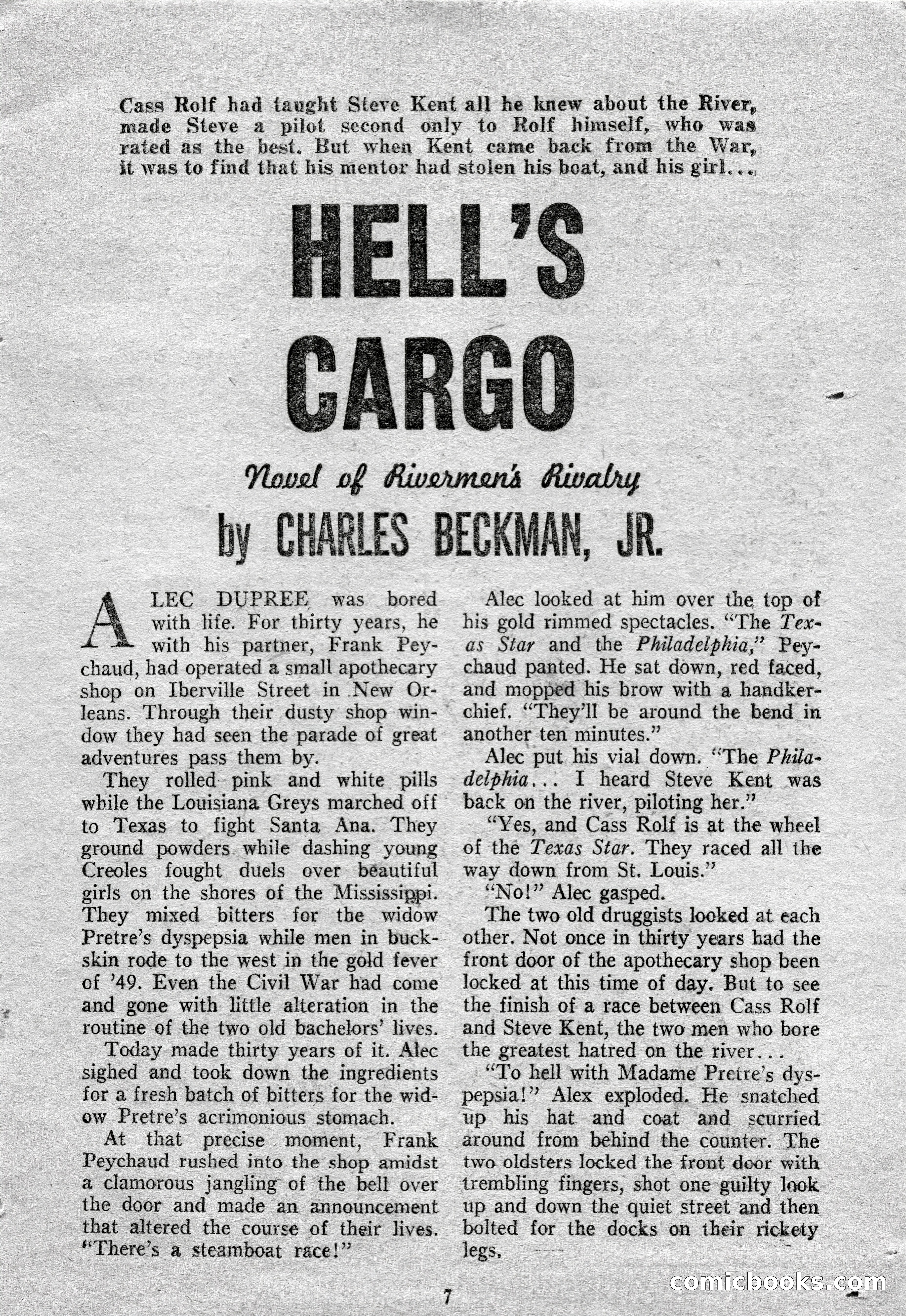 Action-Packed Western Magazine, Vol. 3, No. 2 — page 7 of 100
