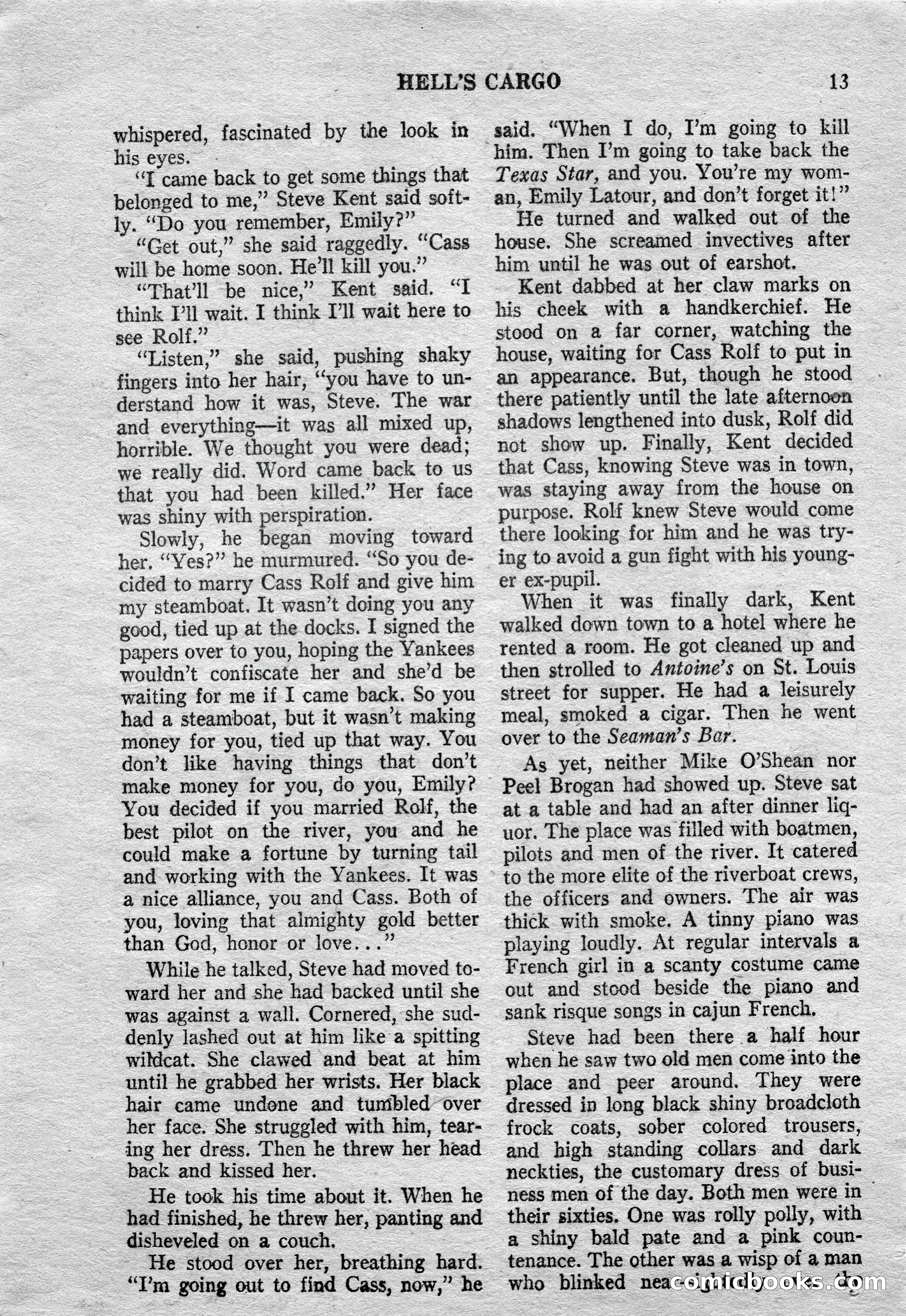 Action-Packed Western Magazine, Vol. 3, No. 2 — page 13 of 100