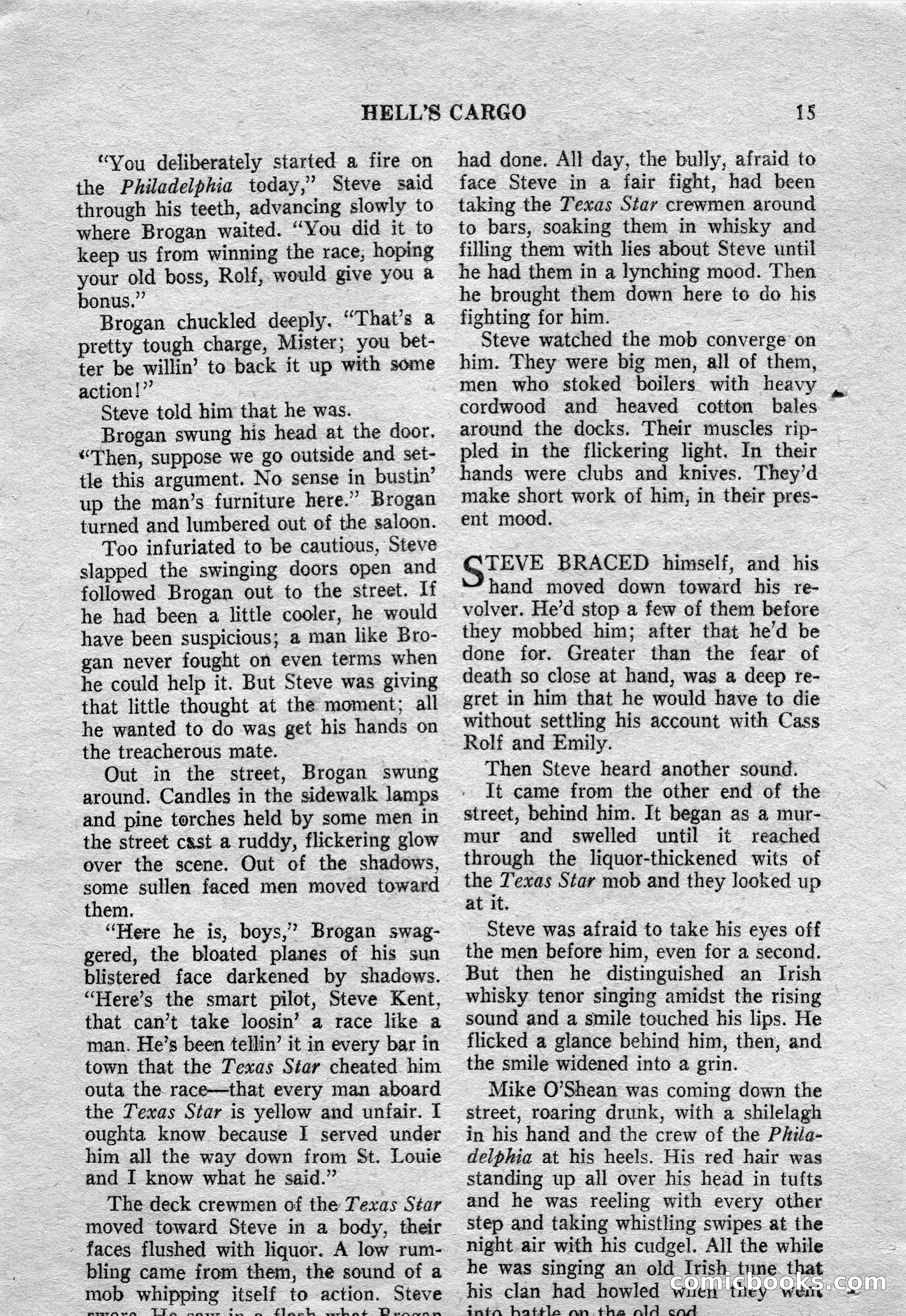 Action-Packed Western Magazine, Vol. 3, No. 2 — page 15 of 100