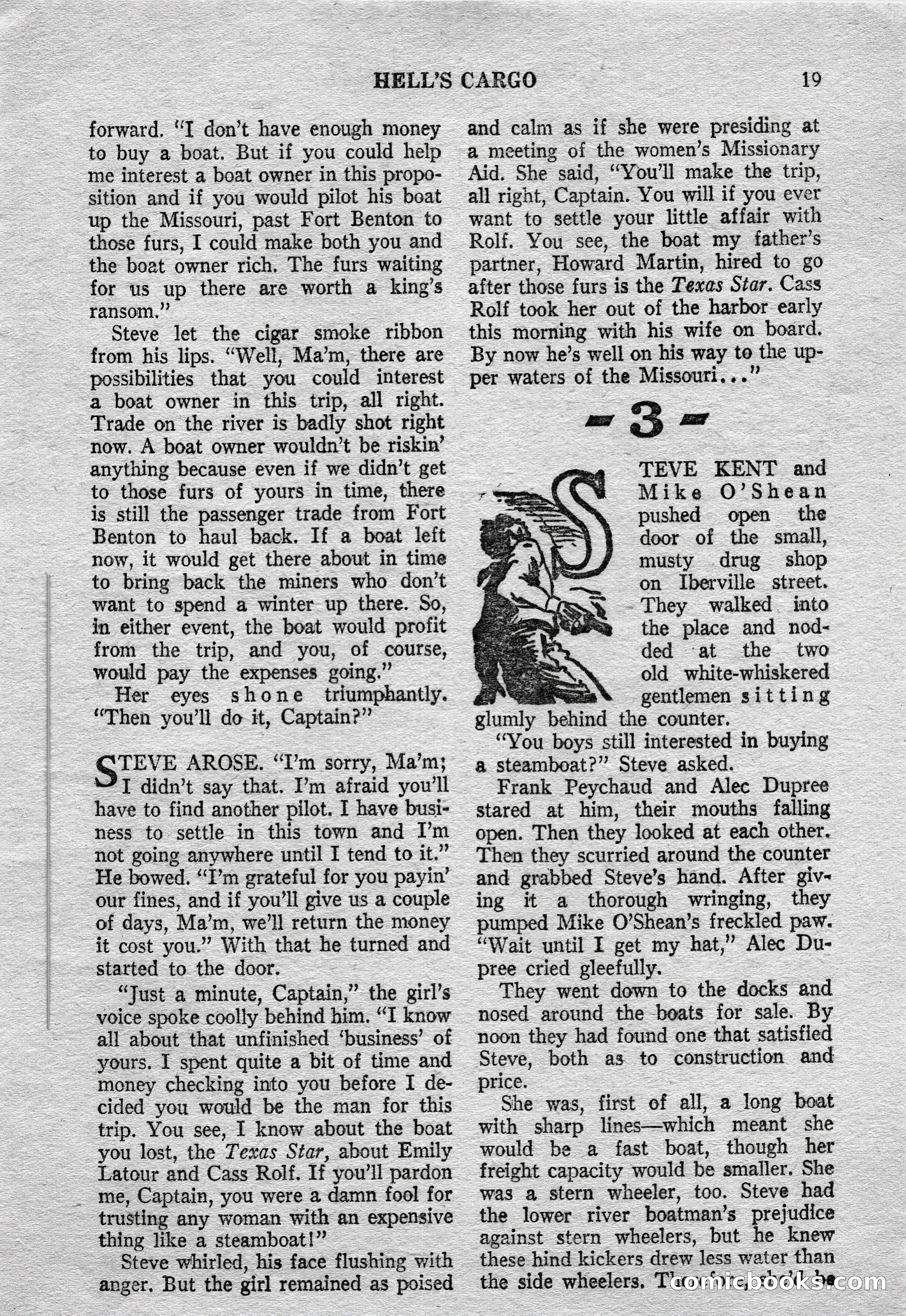 Action-Packed Western Magazine, Vol. 3, No. 2 — page 19 of 100
