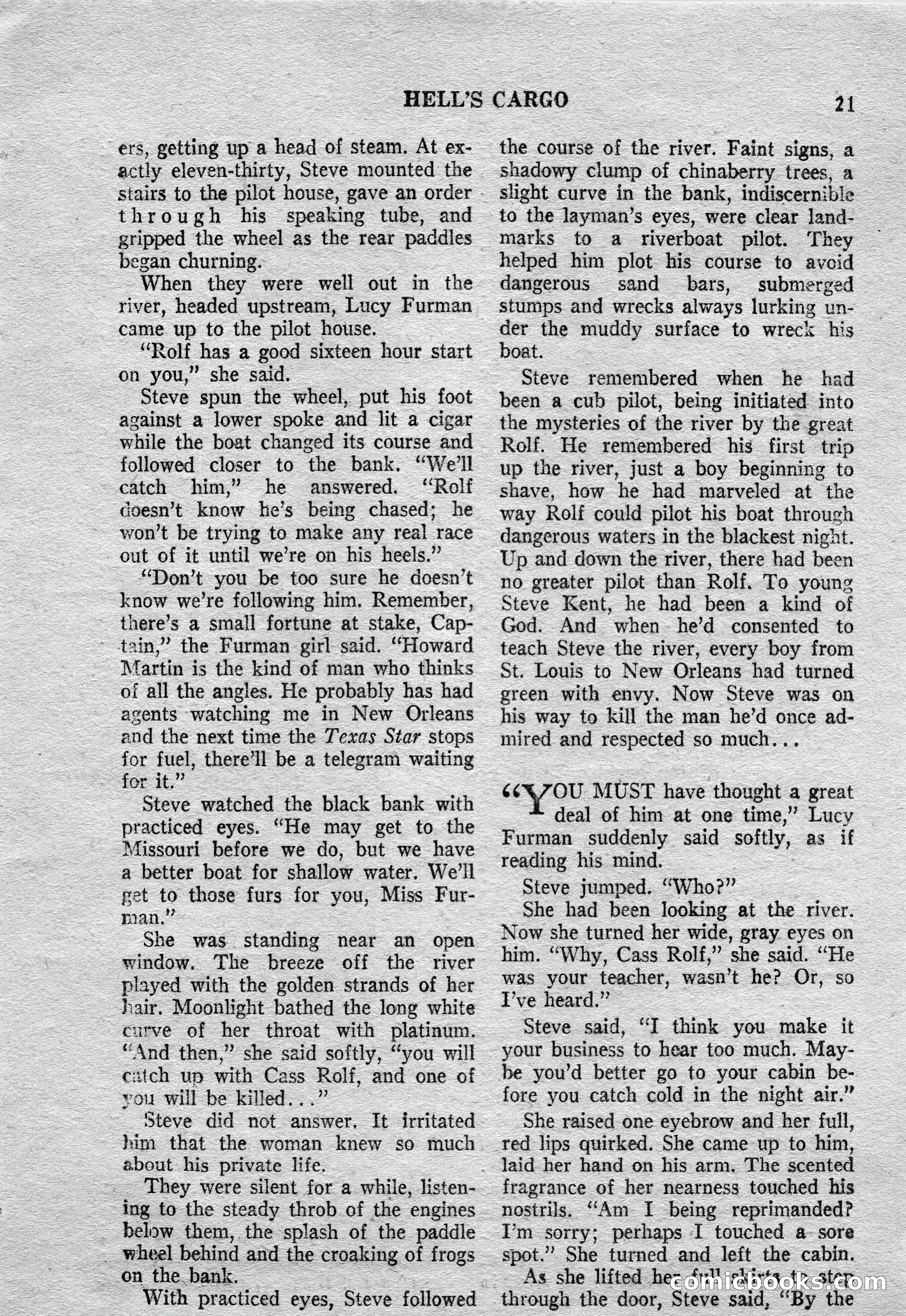 Action-Packed Western Magazine, Vol. 3, No. 2 — page 21 of 100