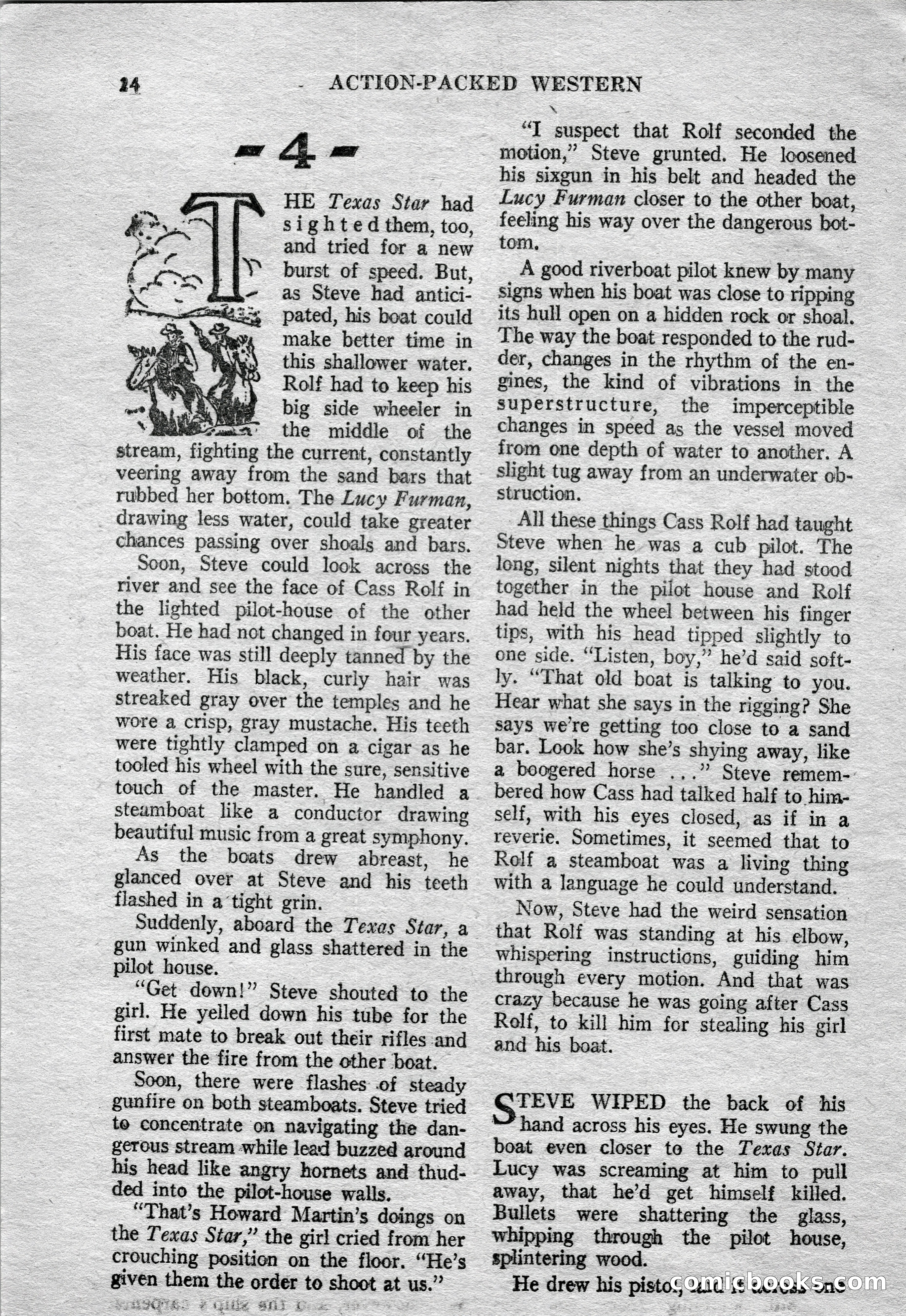 Action-Packed Western Magazine, Vol. 3, No. 2 — page 24 of 100