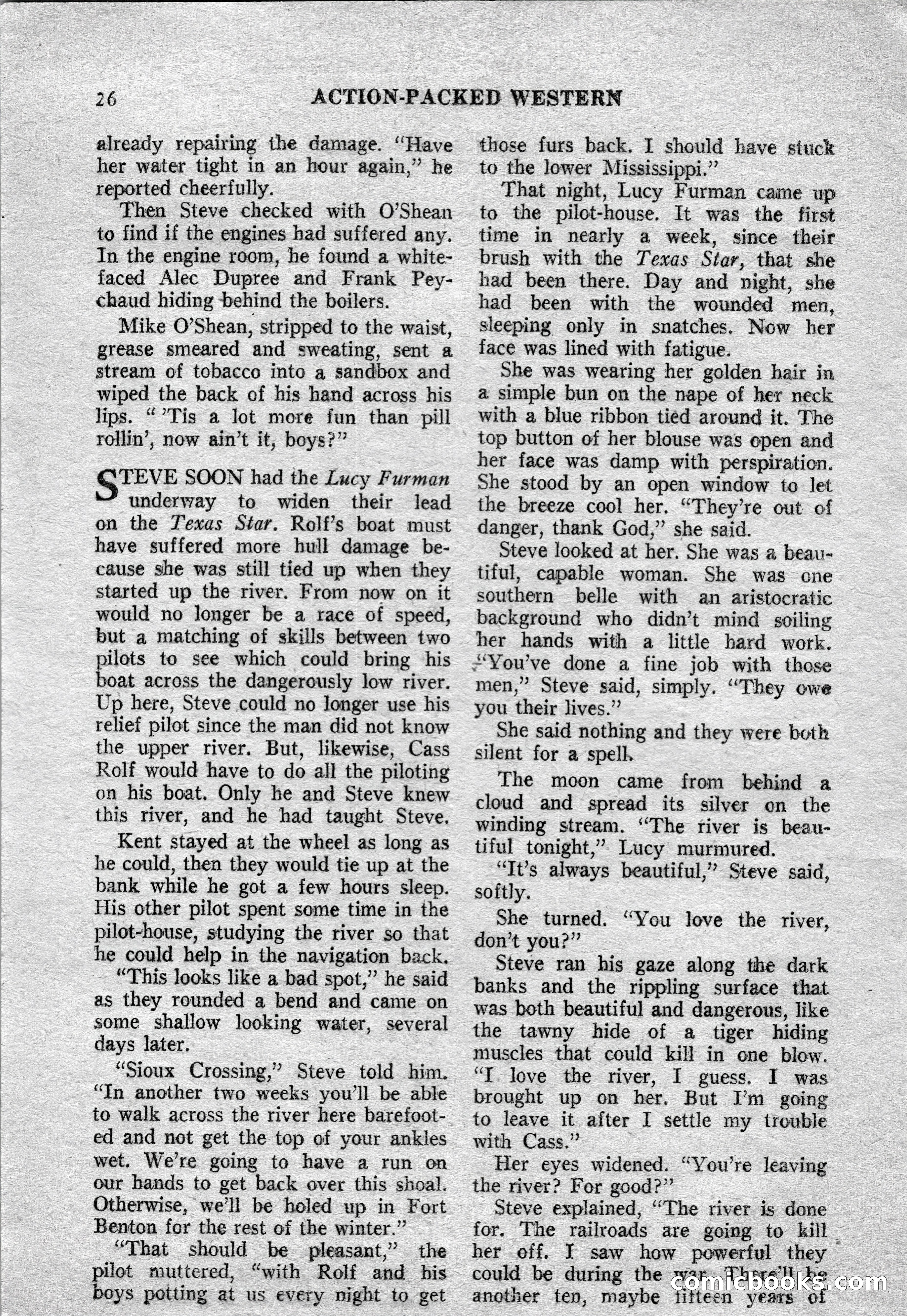 Action-Packed Western Magazine, Vol. 3, No. 2 — page 26 of 100