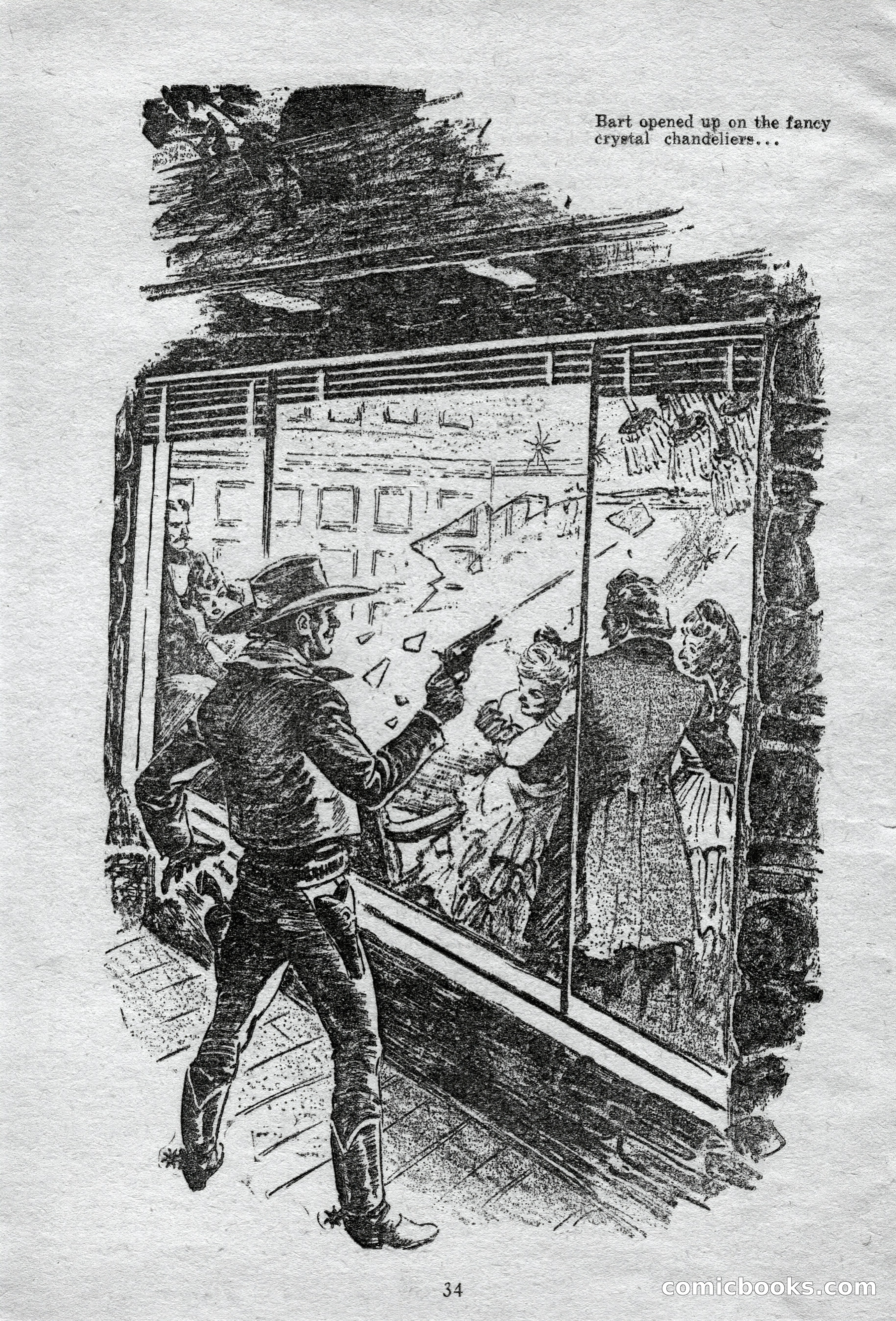 Action-Packed Western Magazine, Vol. 3, No. 2 — page 34 of 100