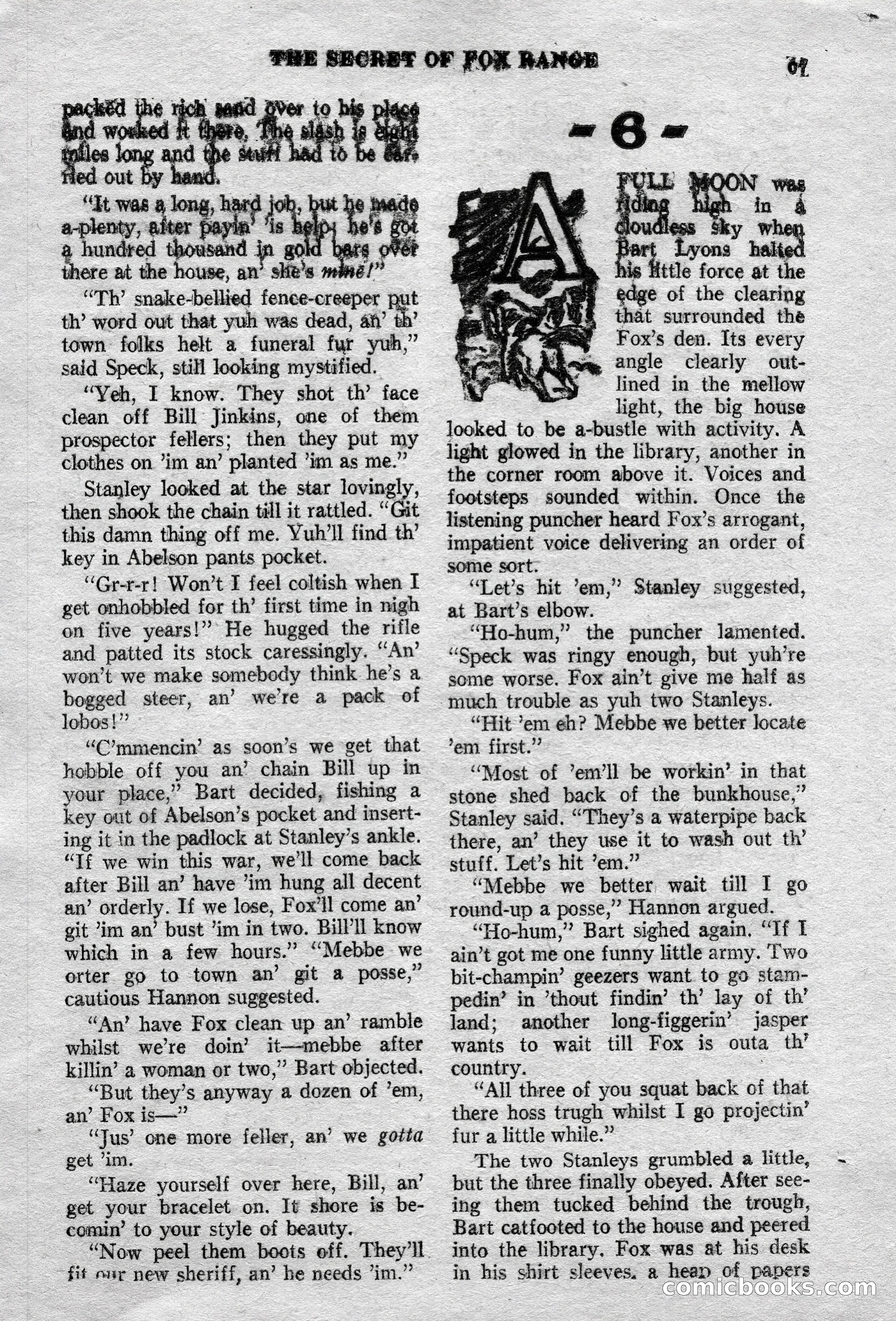 Action-Packed Western Magazine, Vol. 3, No. 2 — page 67 of 100