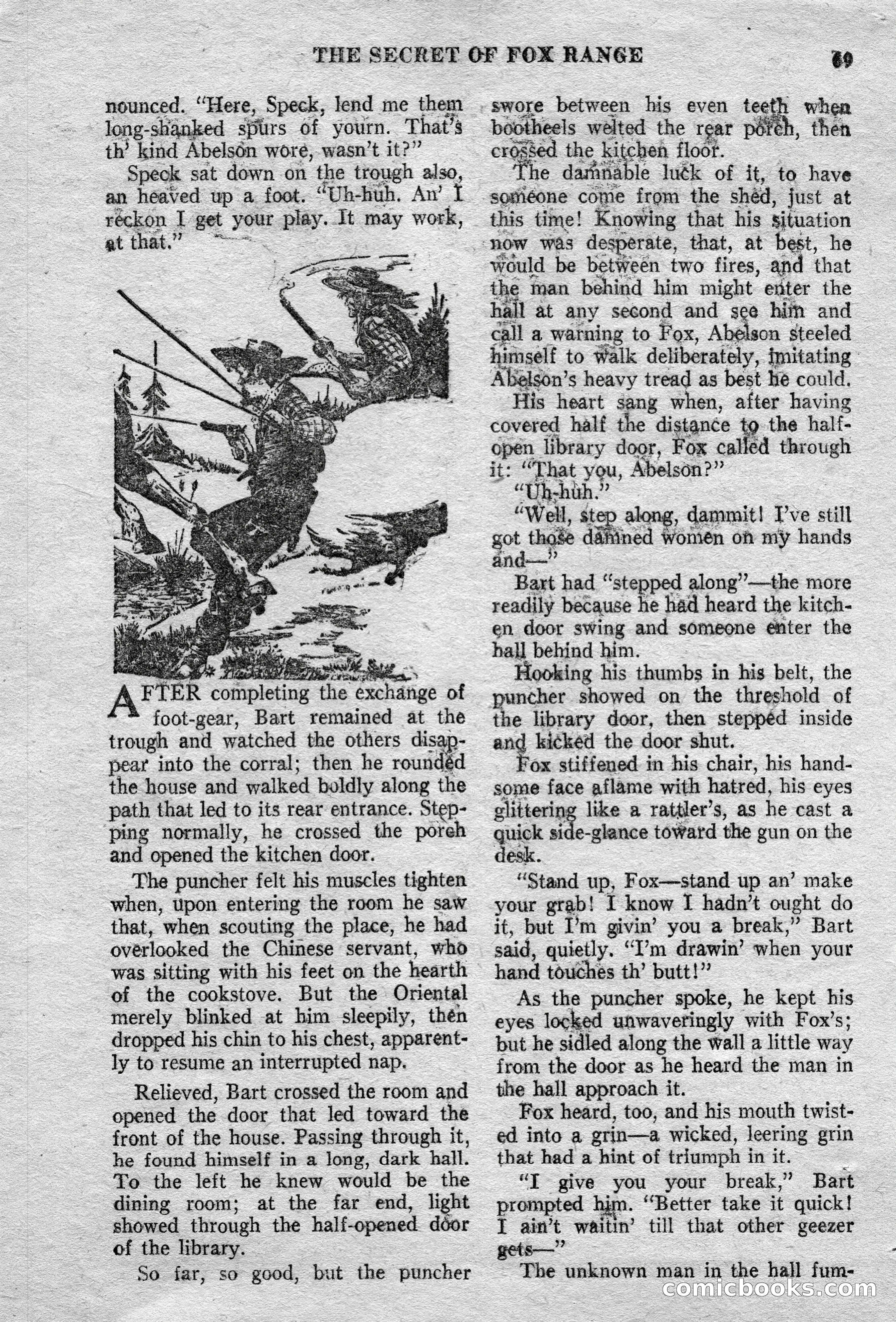 Action-Packed Western Magazine, Vol. 3, No. 2 — page 69 of 100