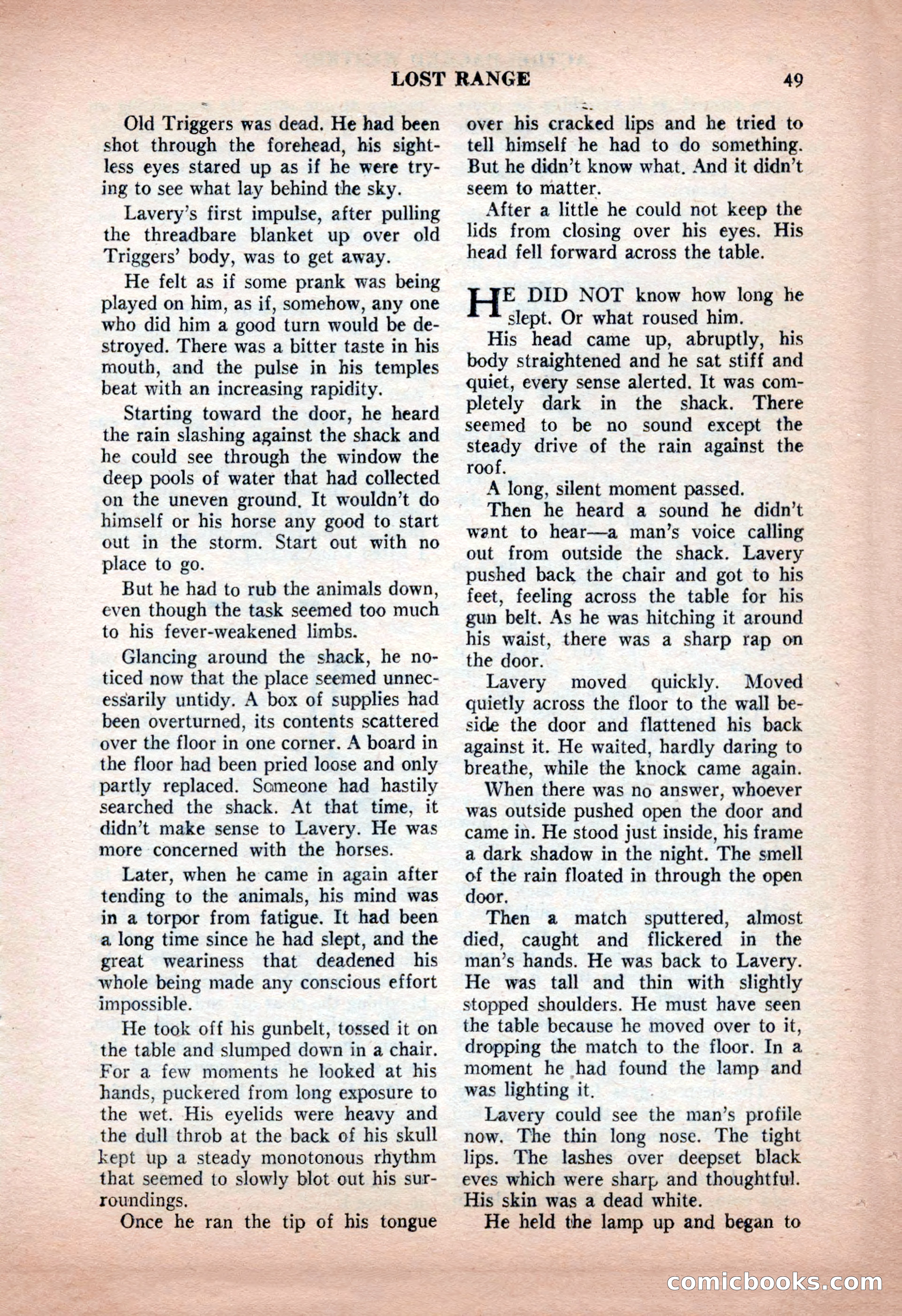 Action-Packed Western, May 1957 — page 49 of 100