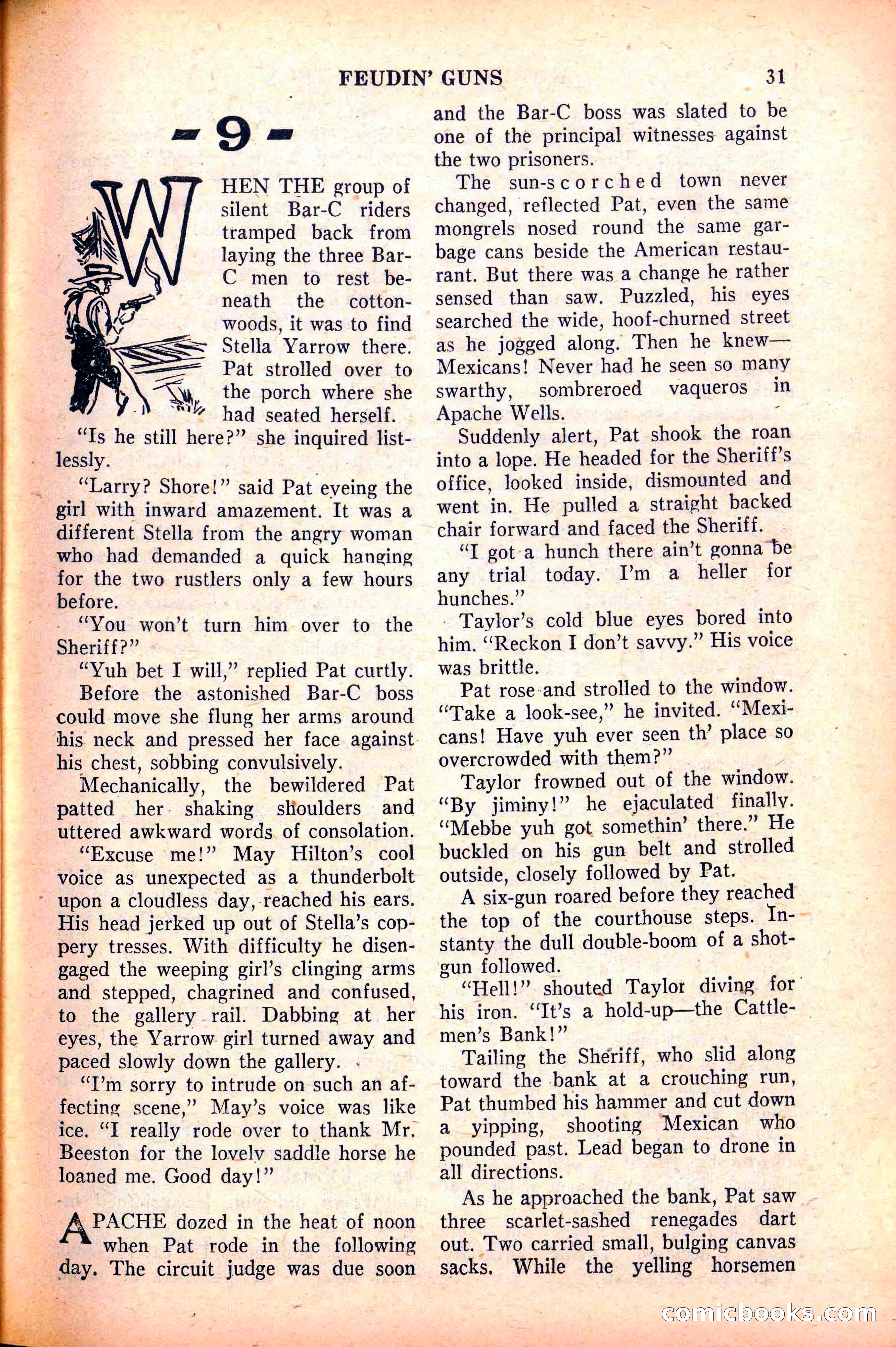 Action-Packed Western, May 1958 — page 31 of 100