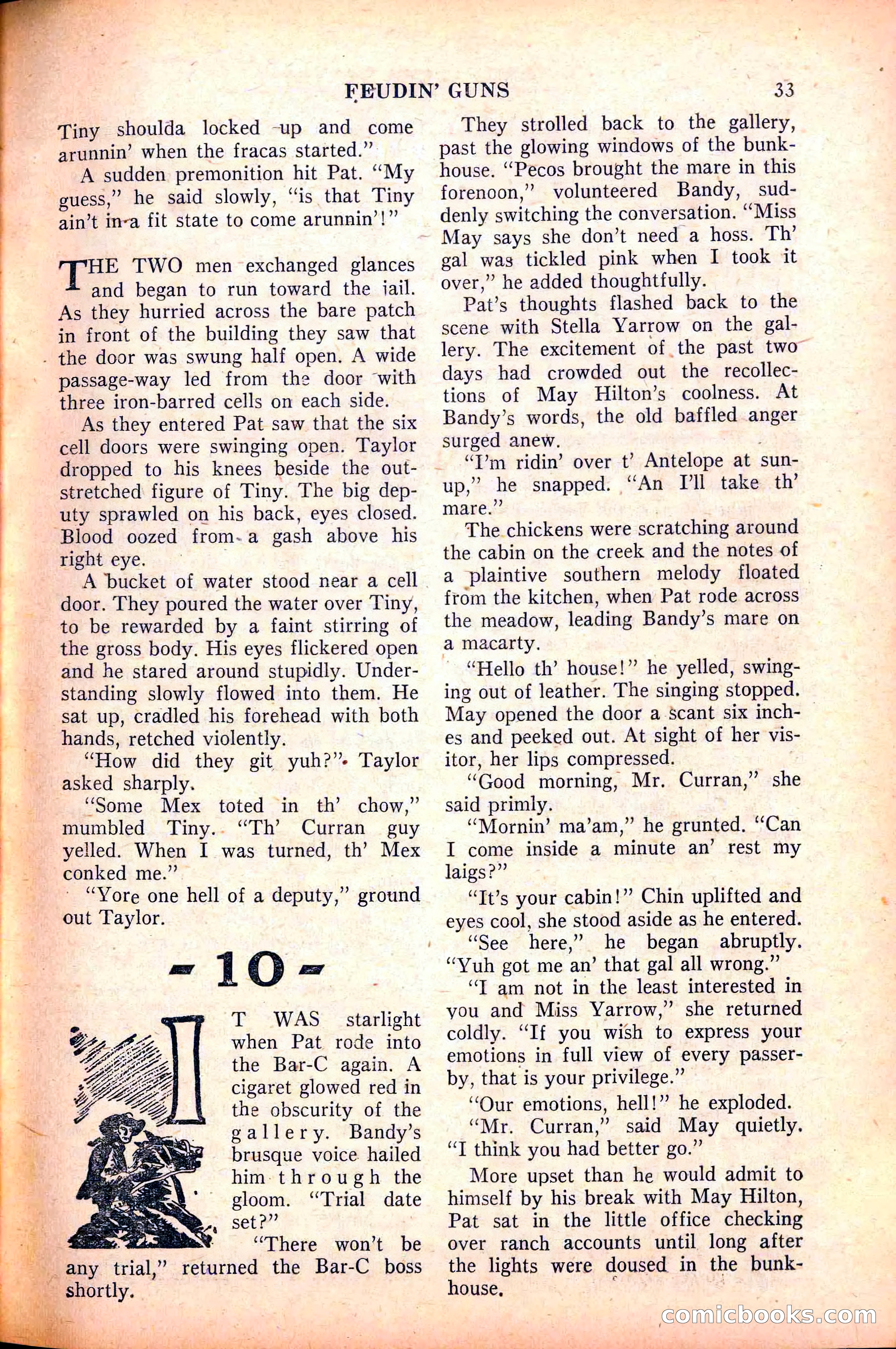 Action-Packed Western, May 1958 — page 33 of 100