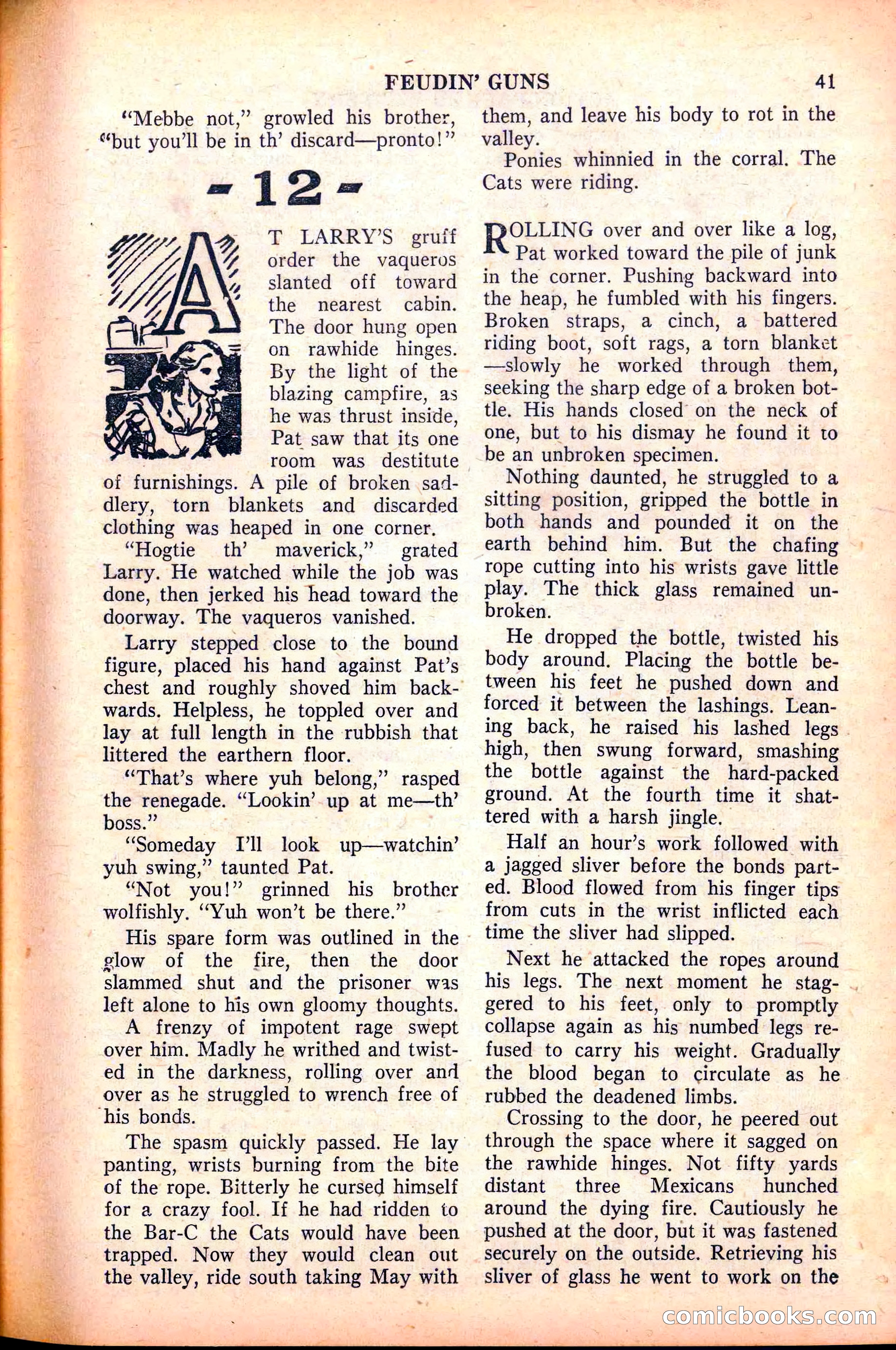 Action-Packed Western, May 1958 — page 41 of 100