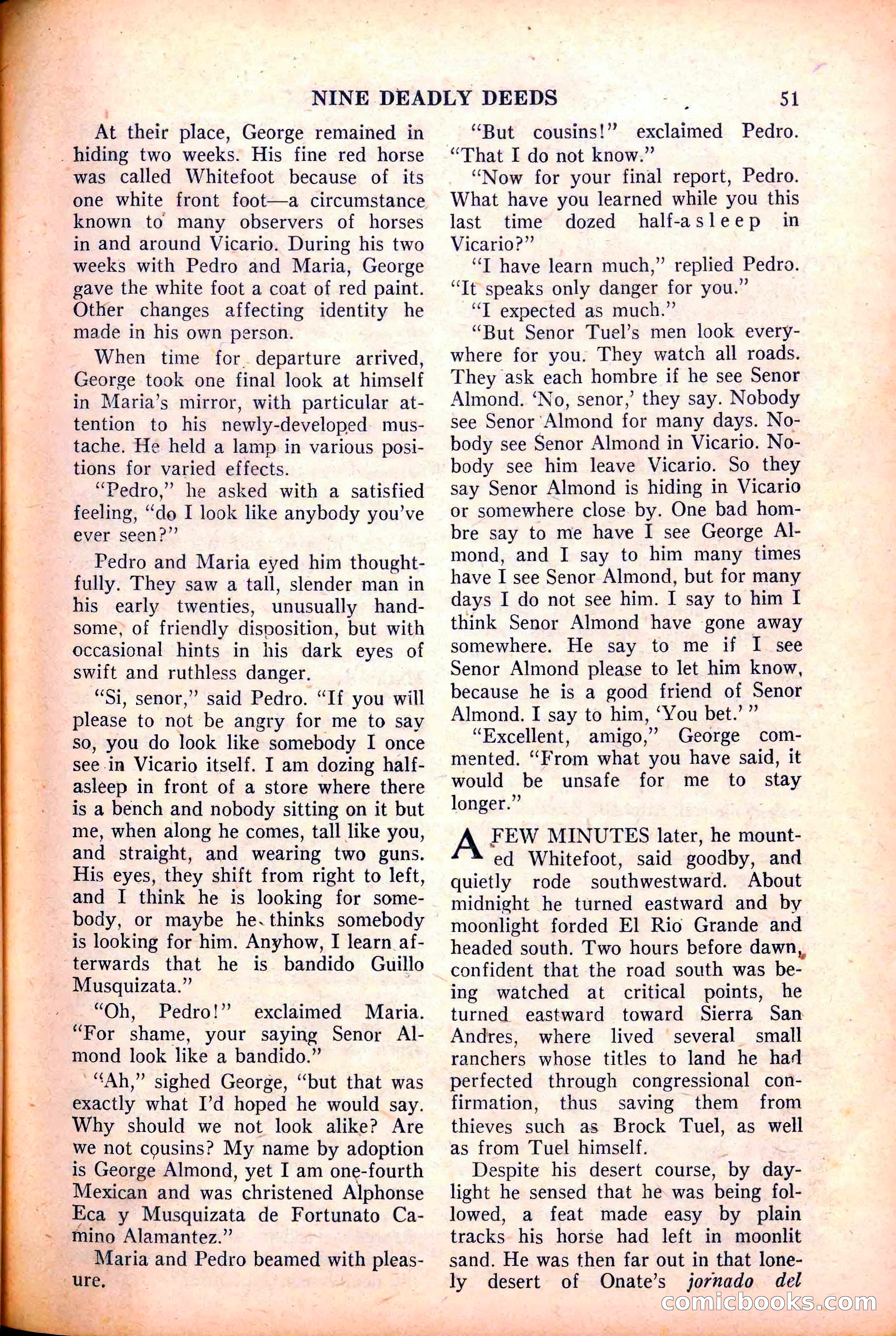 Action-Packed Western, May 1958 — page 51 of 100