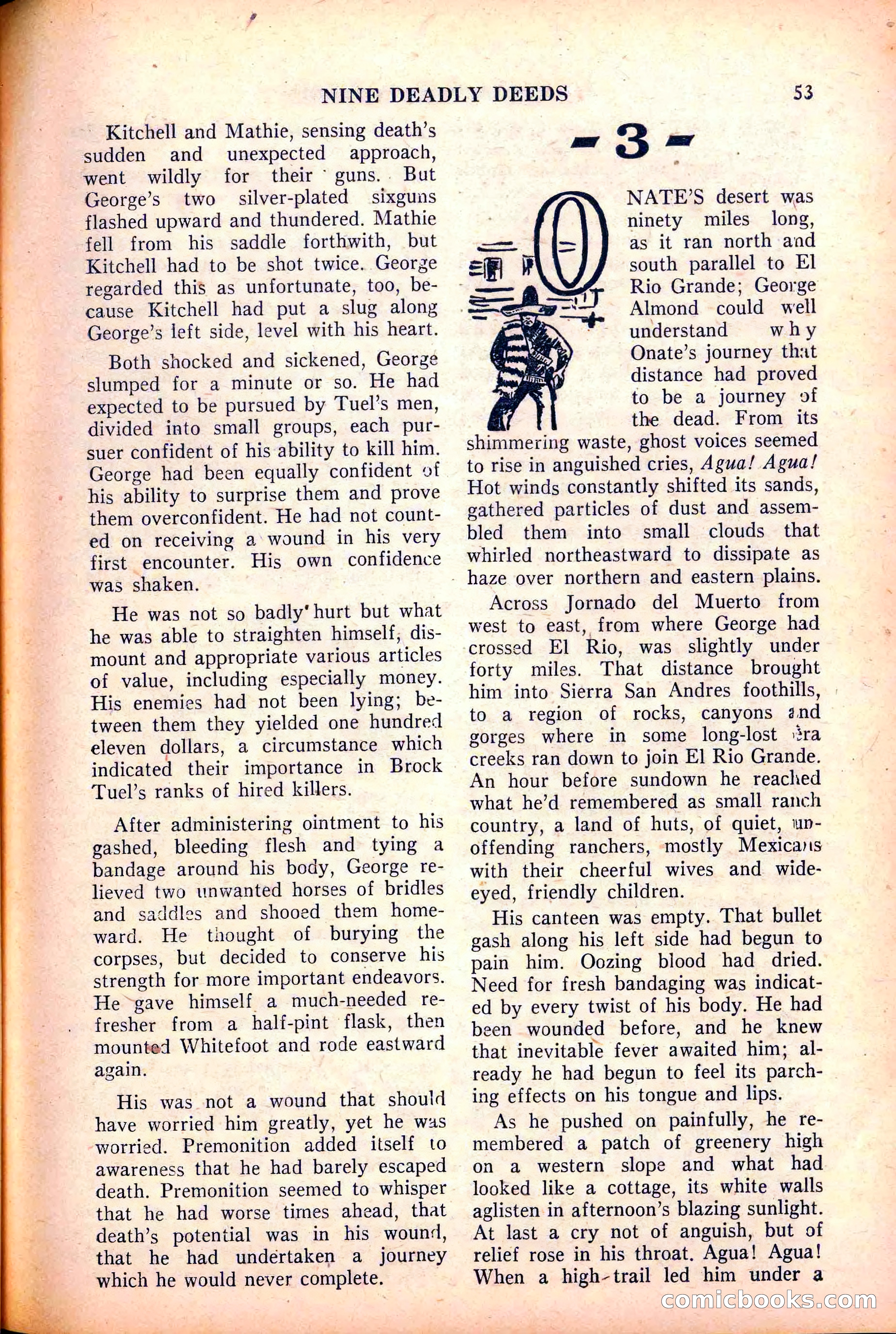 Action-Packed Western, May 1958 — page 53 of 100