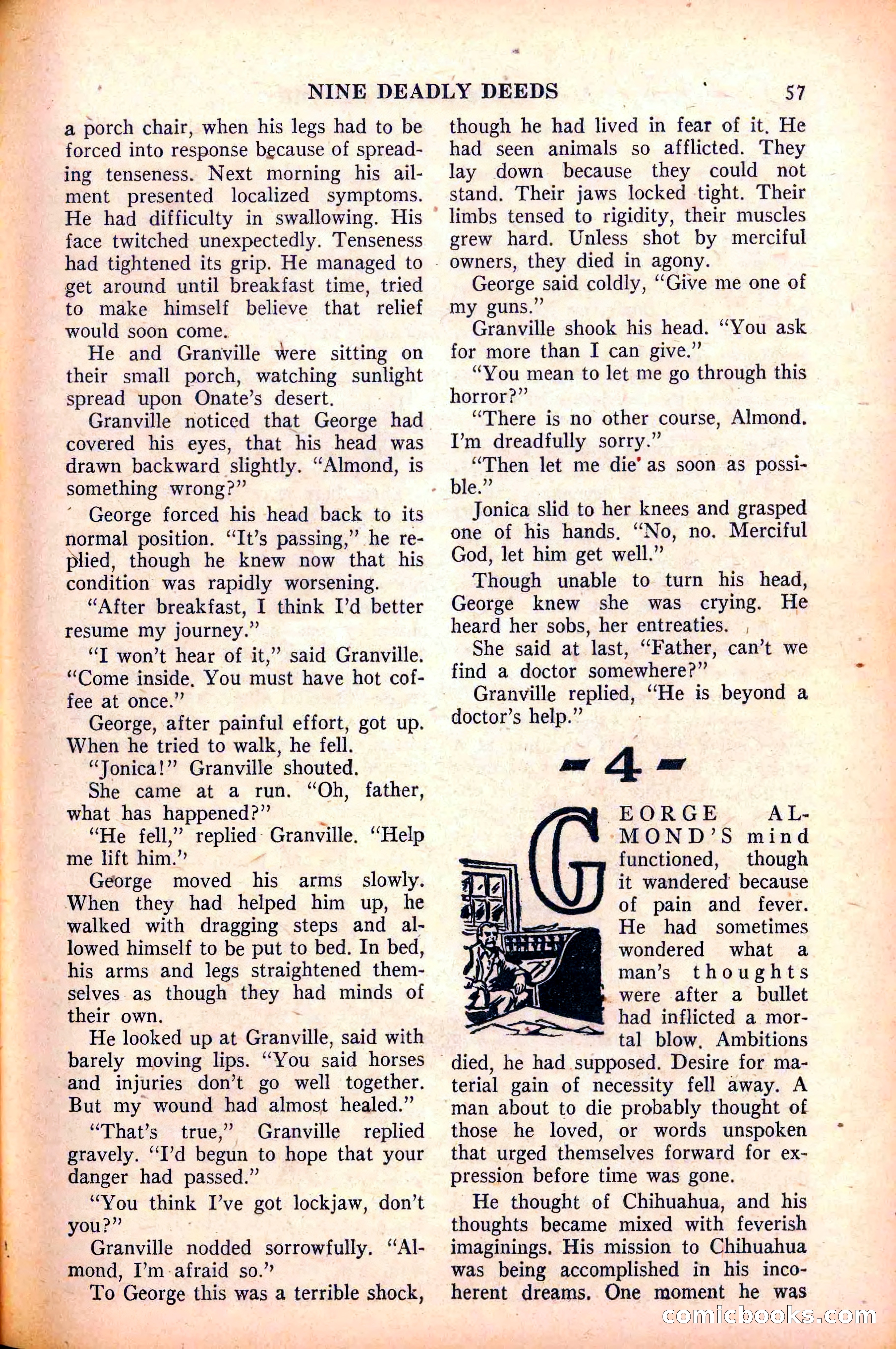 Action-Packed Western, May 1958 — page 57 of 100