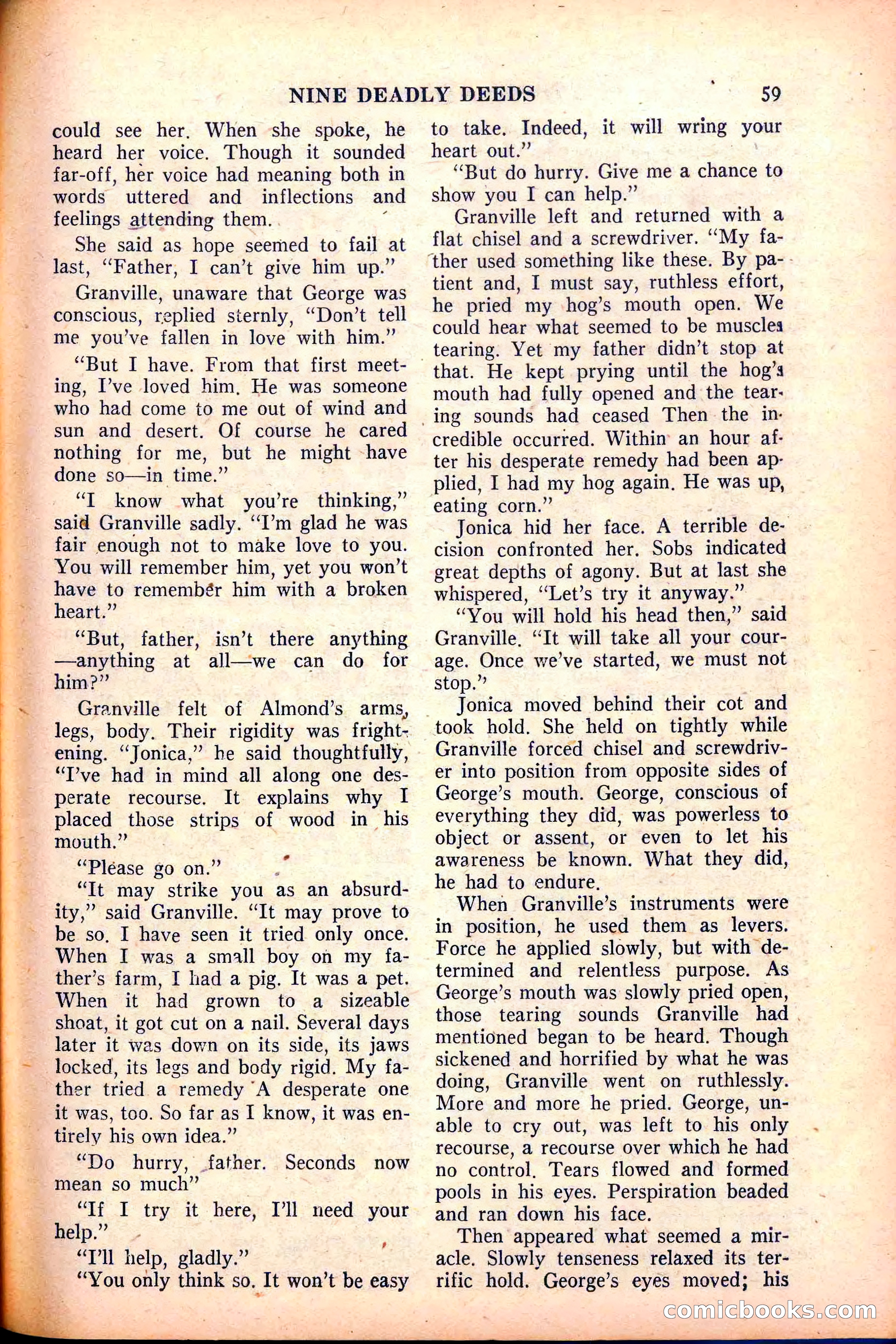 Action-Packed Western, May 1958 — page 59 of 100