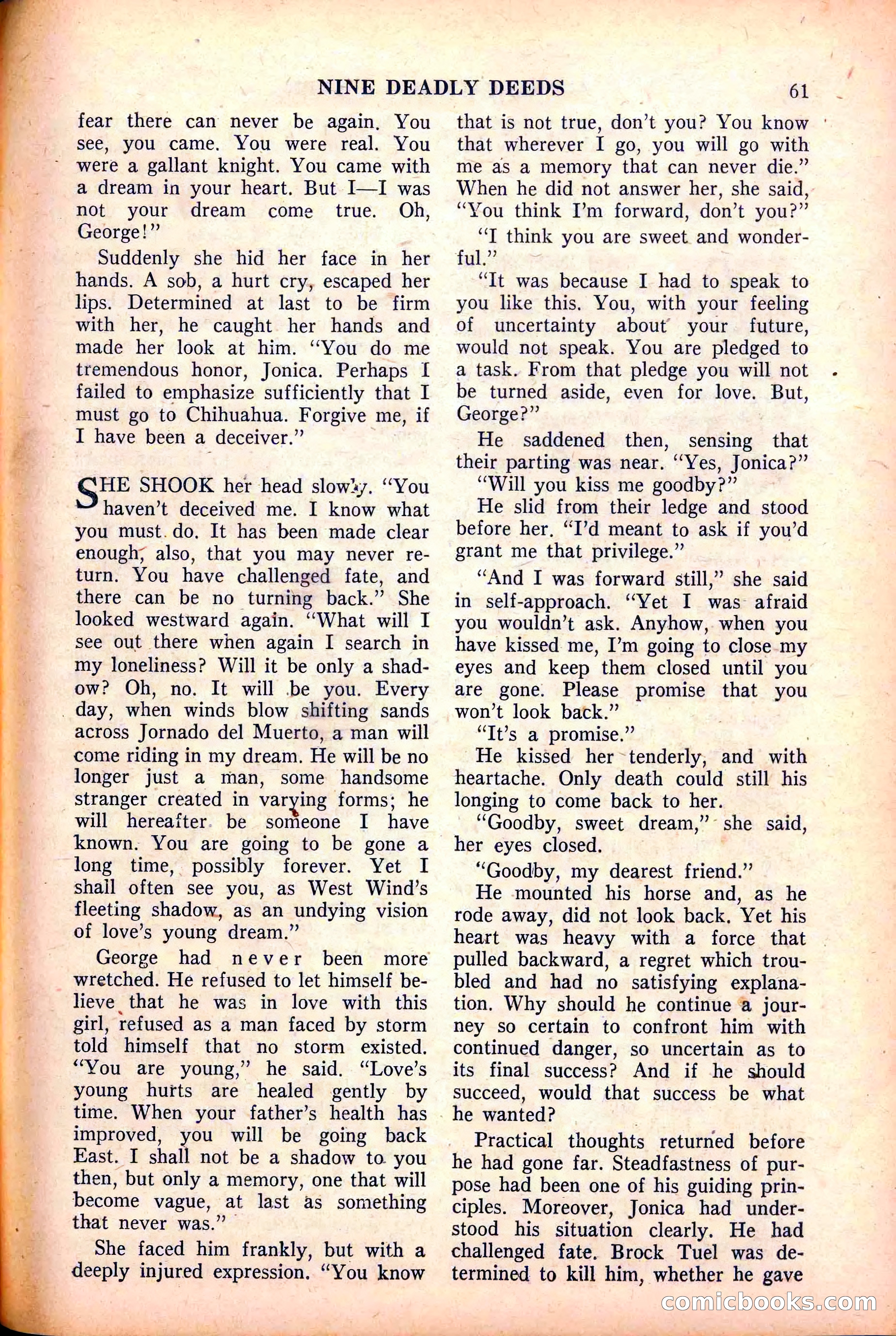 Action-Packed Western, May 1958 — page 61 of 100