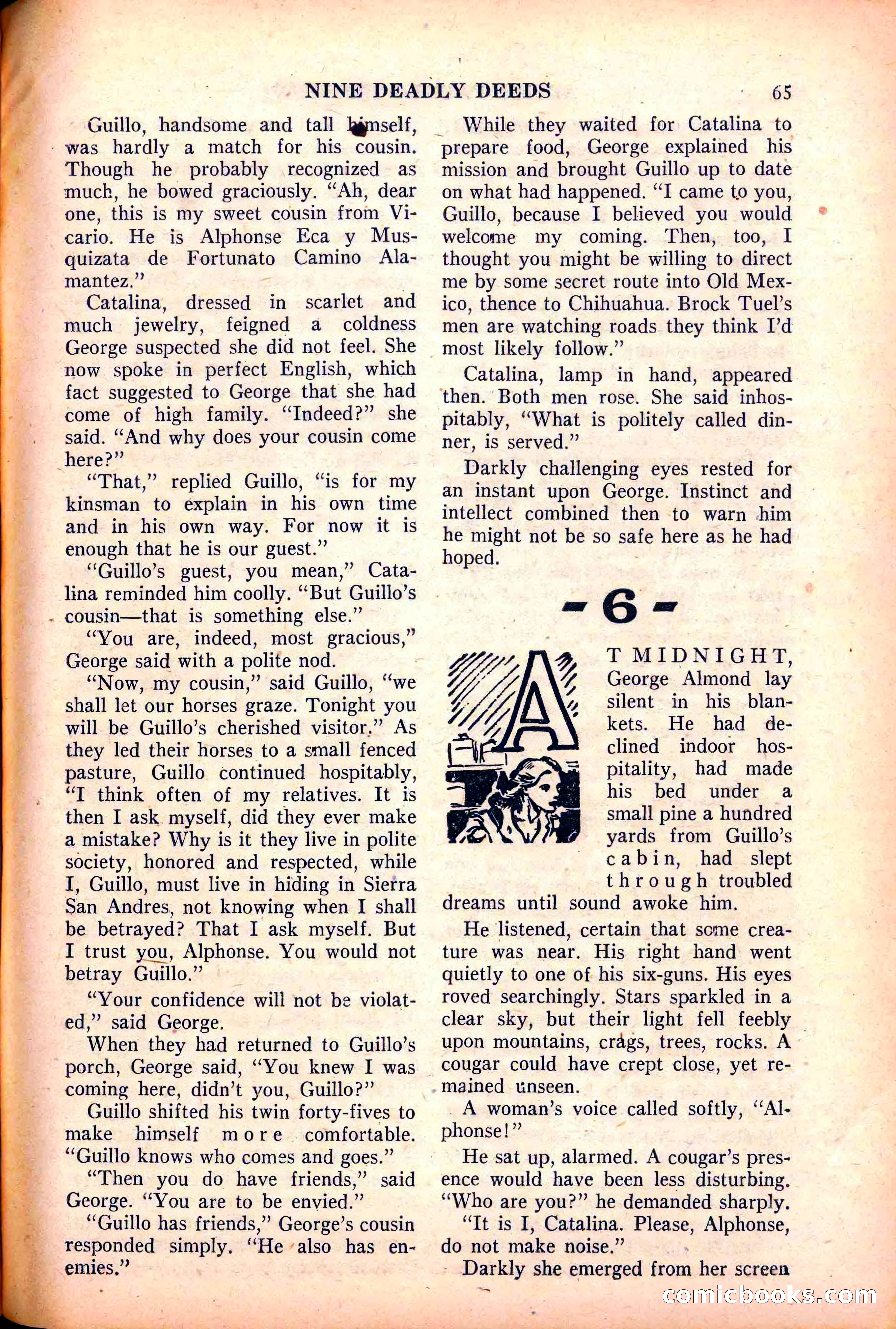 Action-Packed Western, May 1958 — page 65 of 100