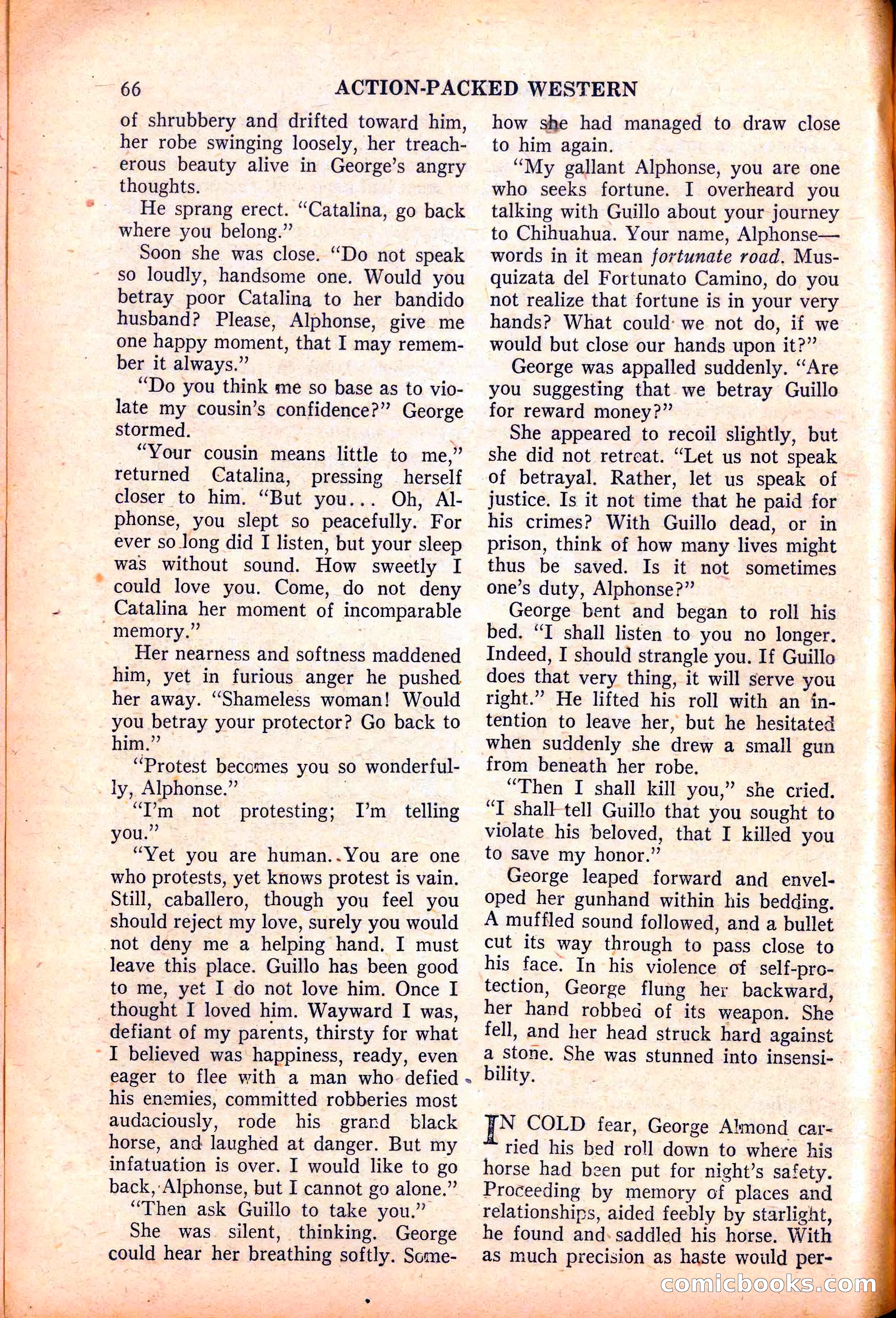 Action-Packed Western, May 1958 — page 66 of 100