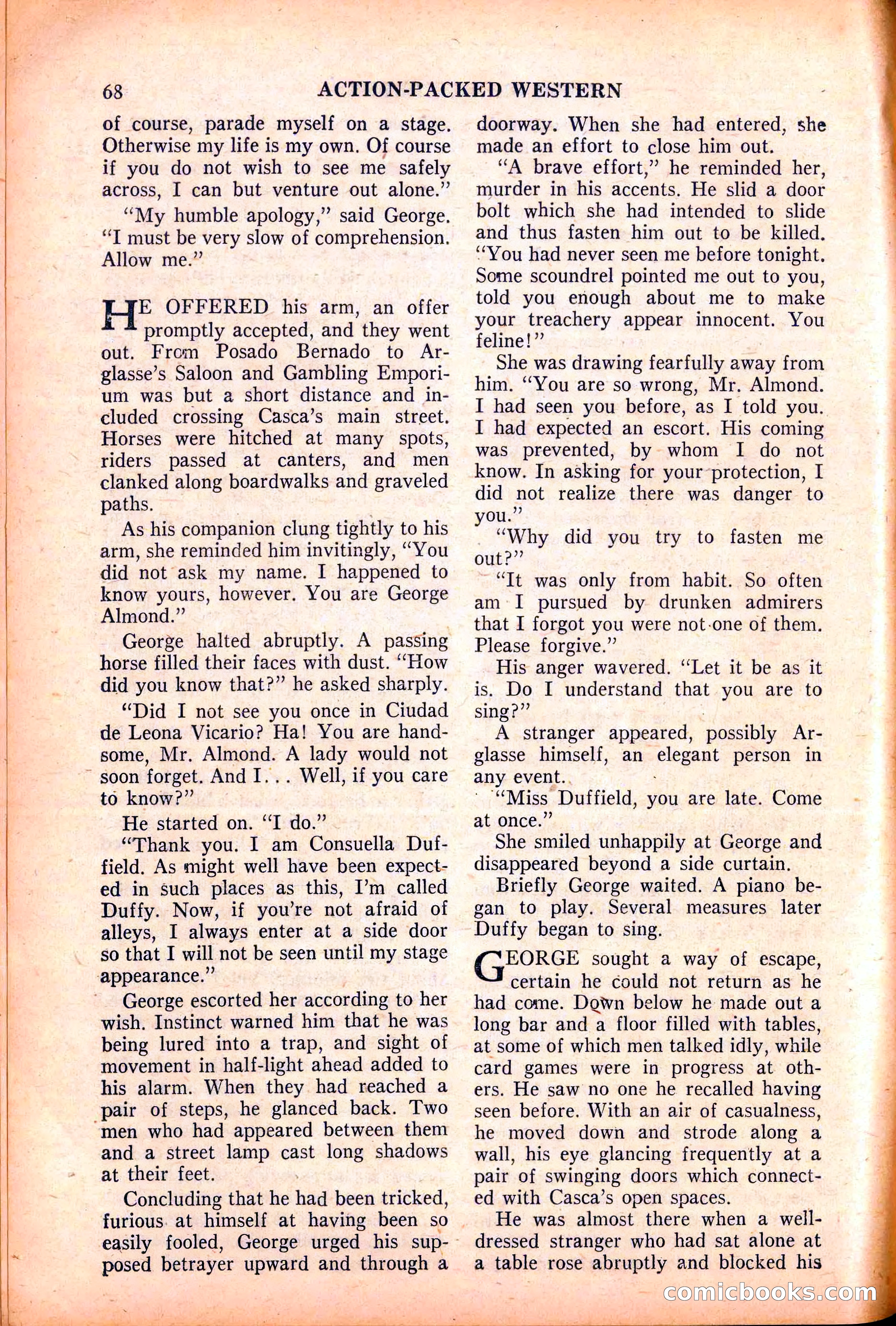 Action-Packed Western, May 1958 — page 68 of 100
