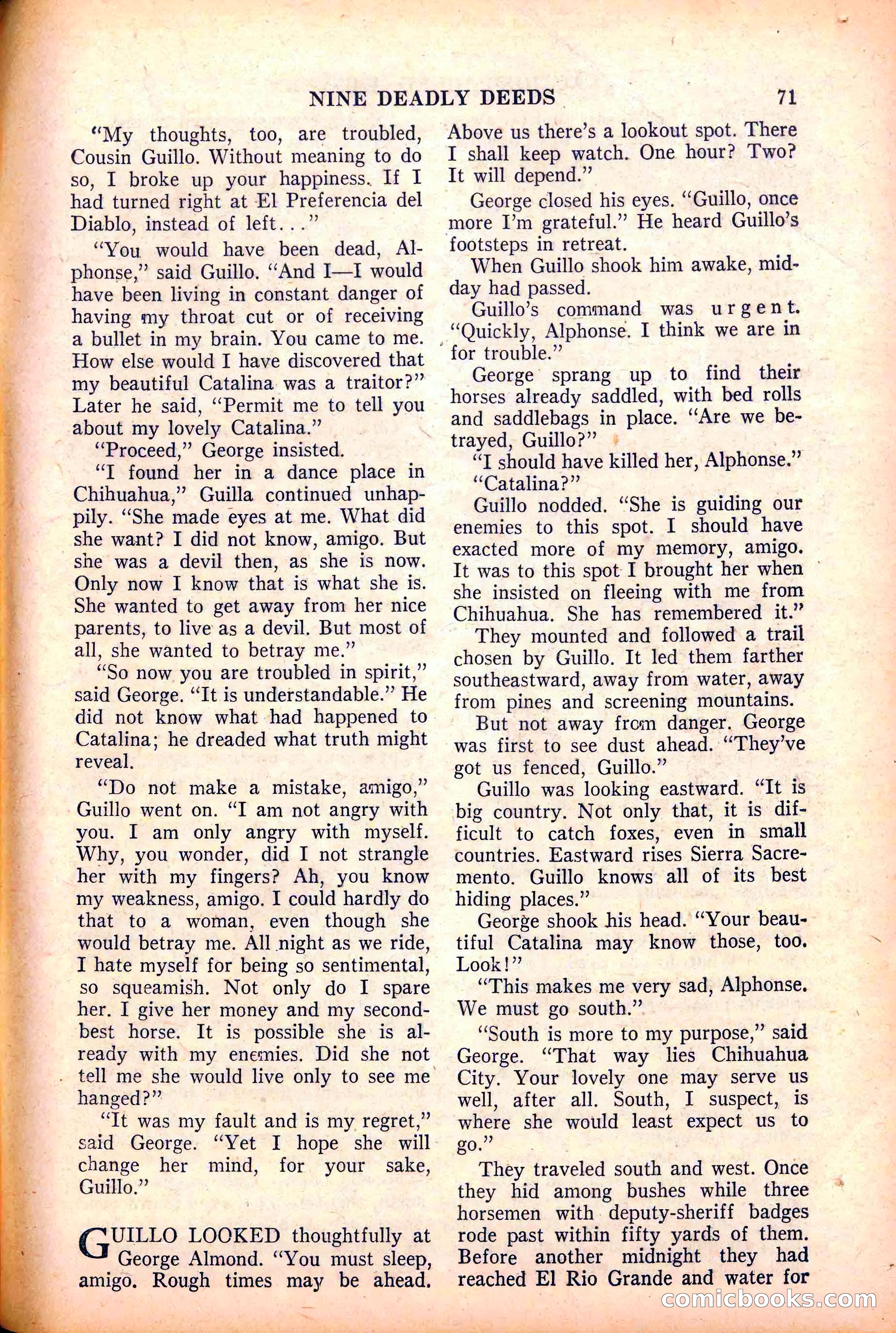 Action-Packed Western, May 1958 — page 71 of 100