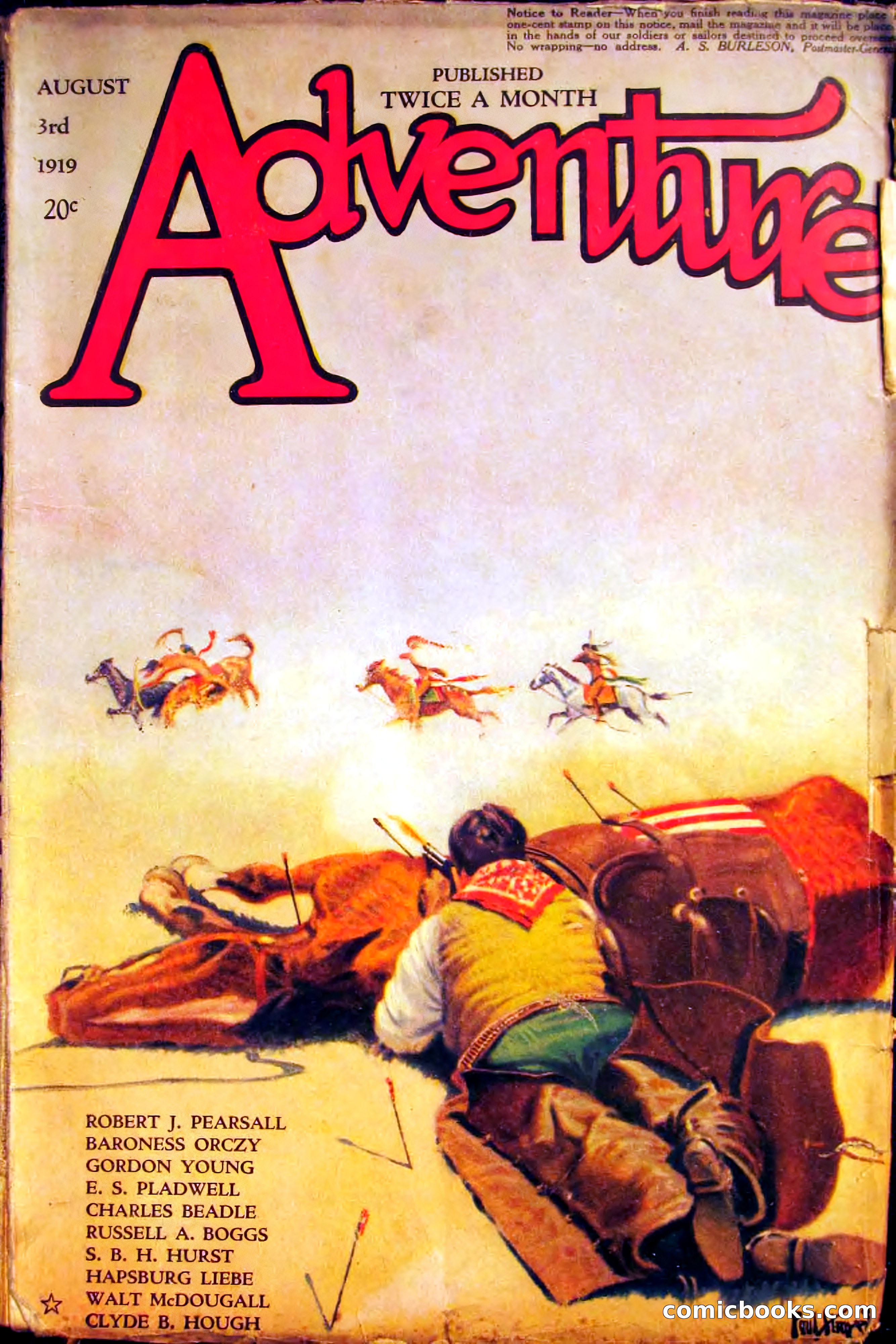 Adventure, August 3, 1919 — page 1 of 204