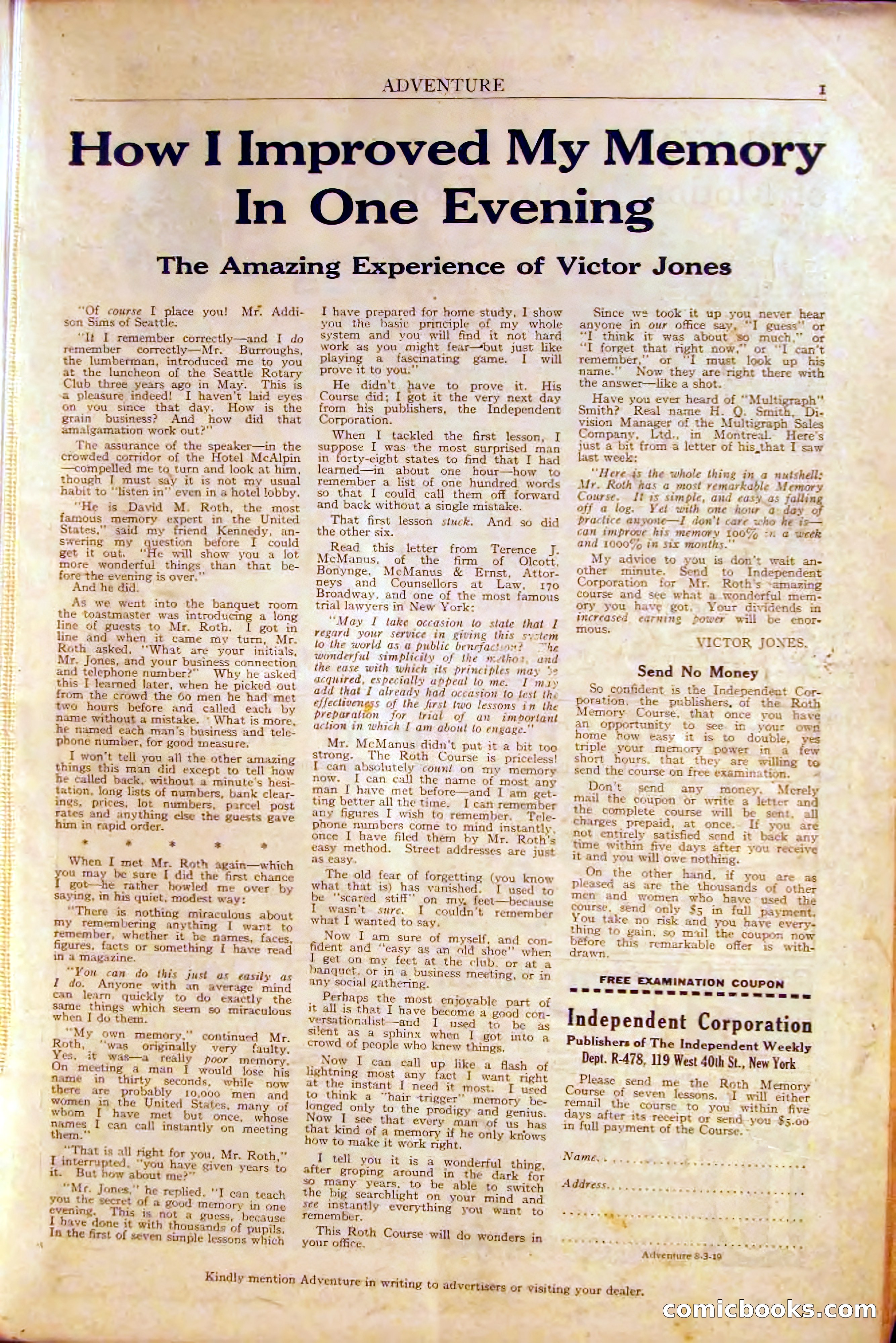 Adventure, August 3, 1919 — page 3 of 204