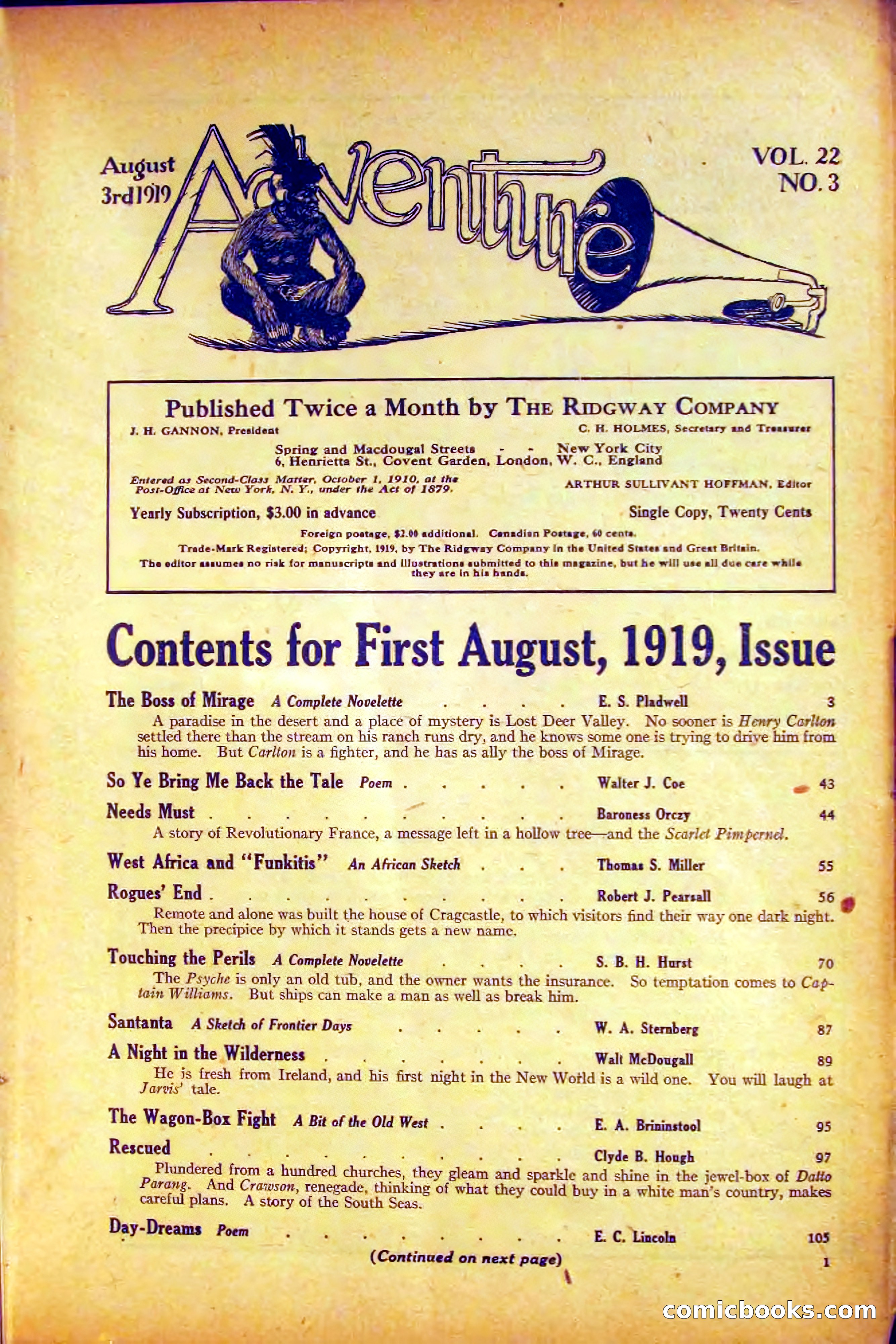 Adventure, August 3, 1919 — page 11 of 204
