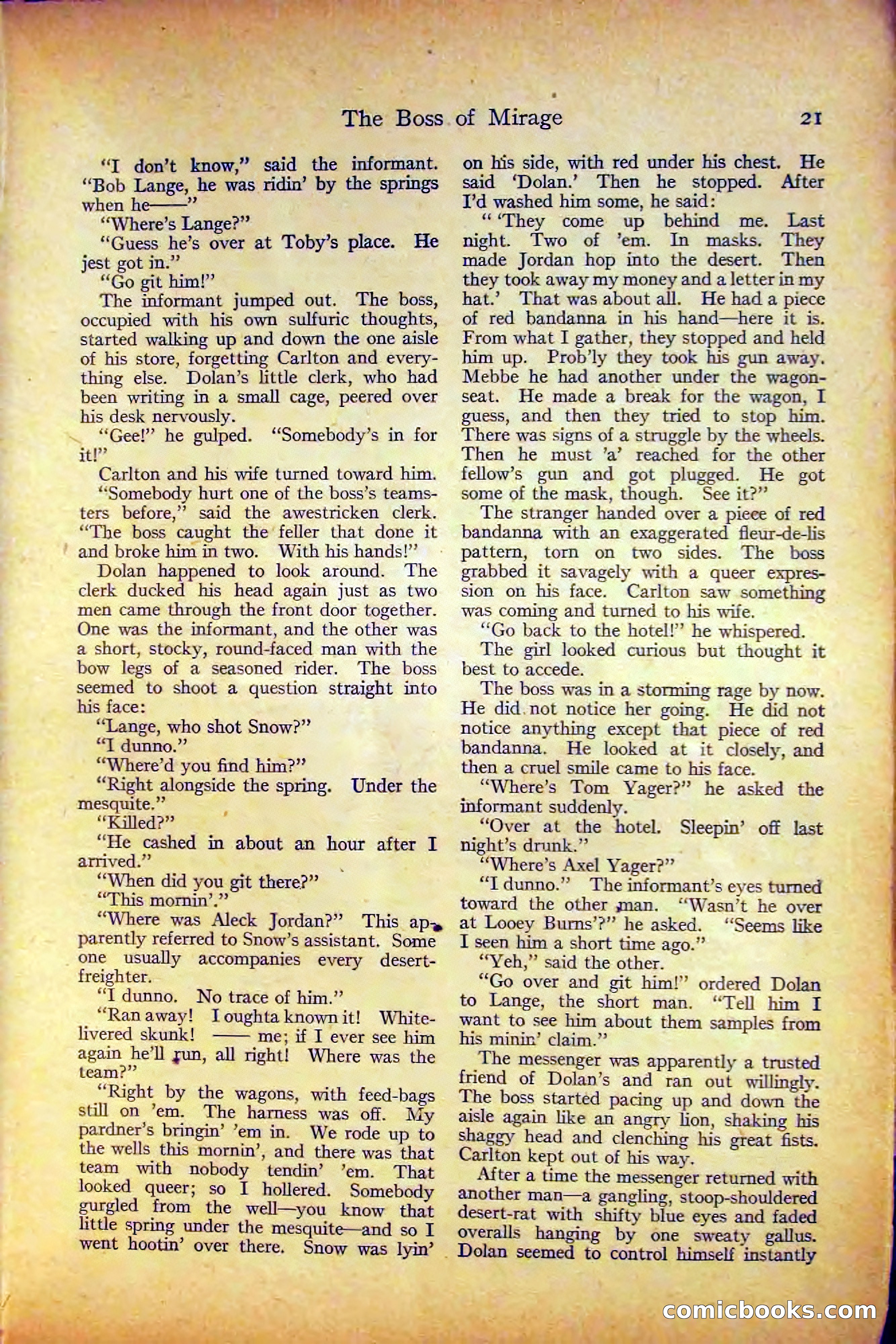 Adventure, August 3, 1919 — page 31 of 204