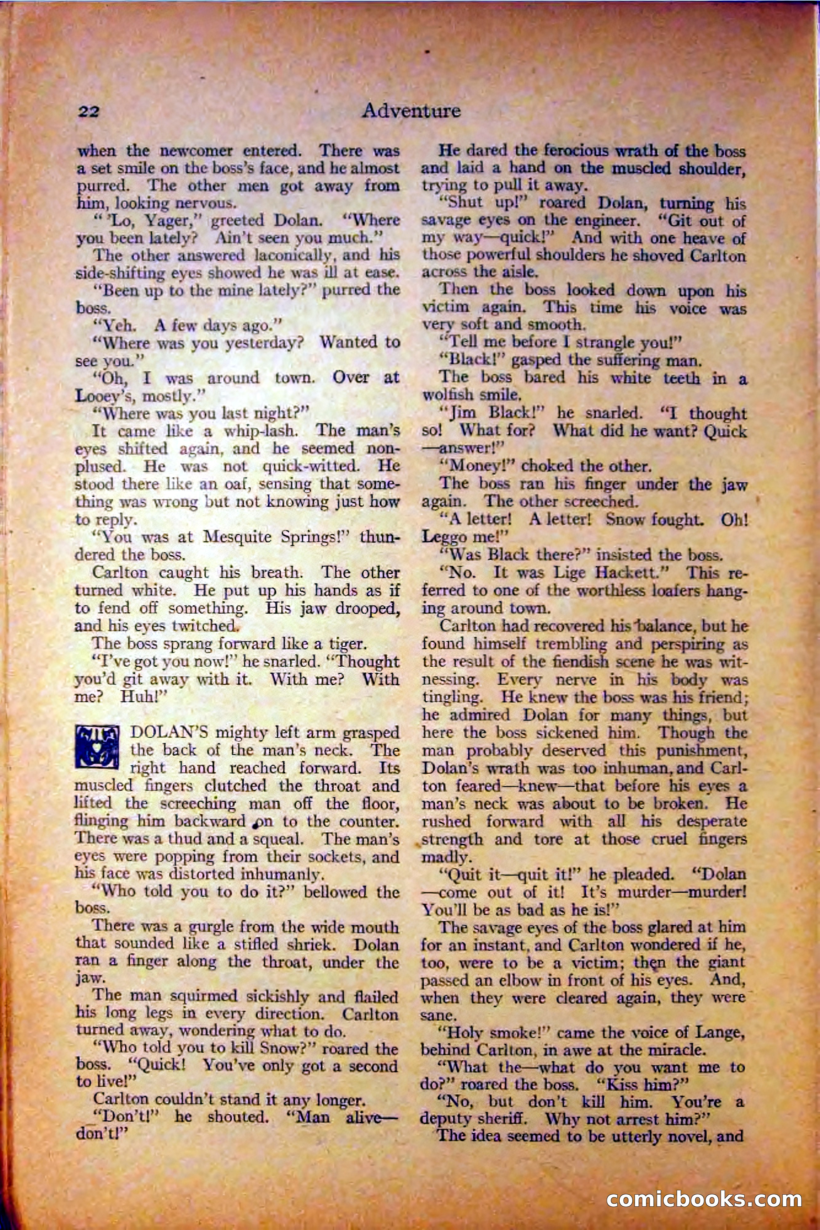 Adventure, August 3, 1919 — page 32 of 204