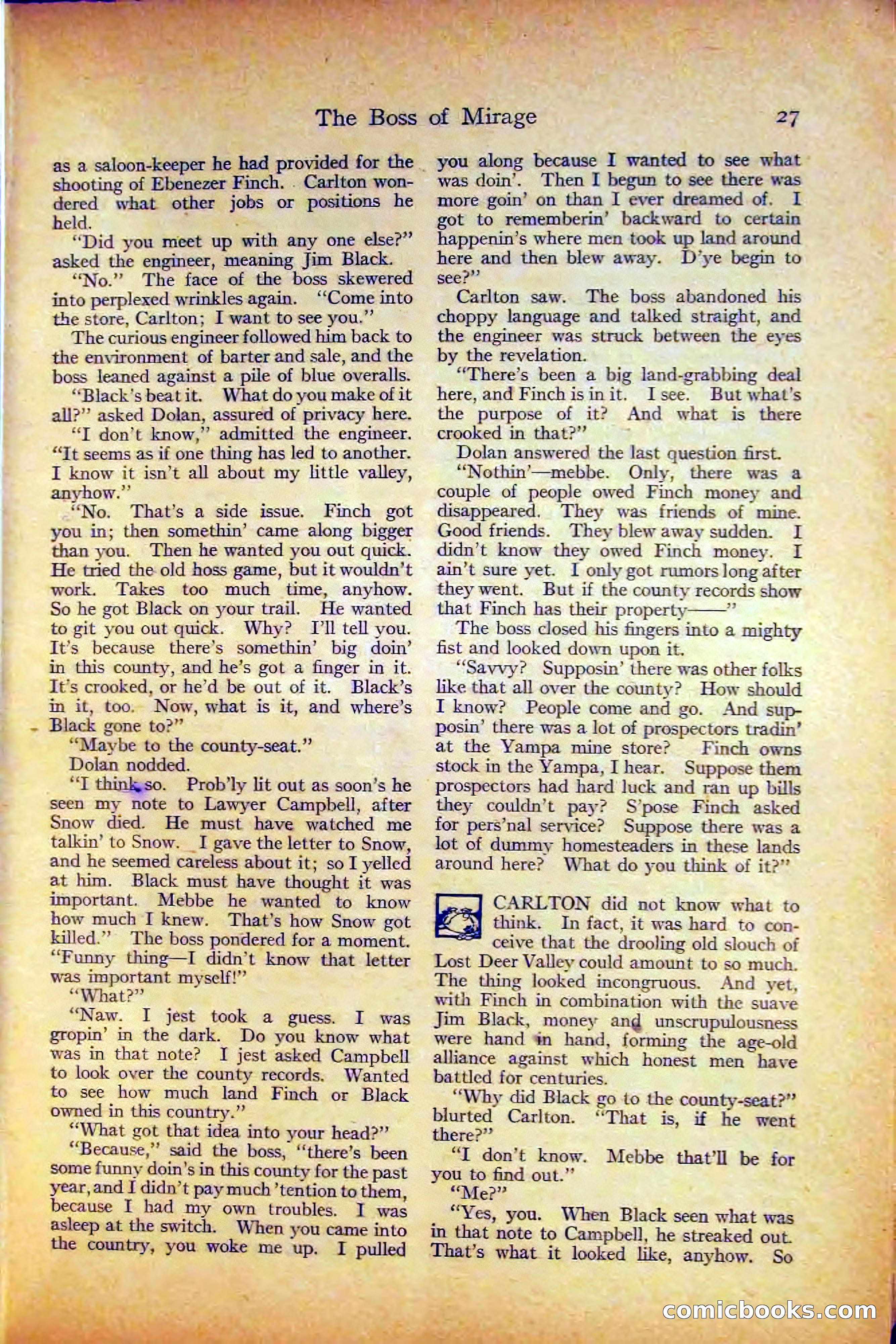 Adventure, August 3, 1919 — page 37 of 204