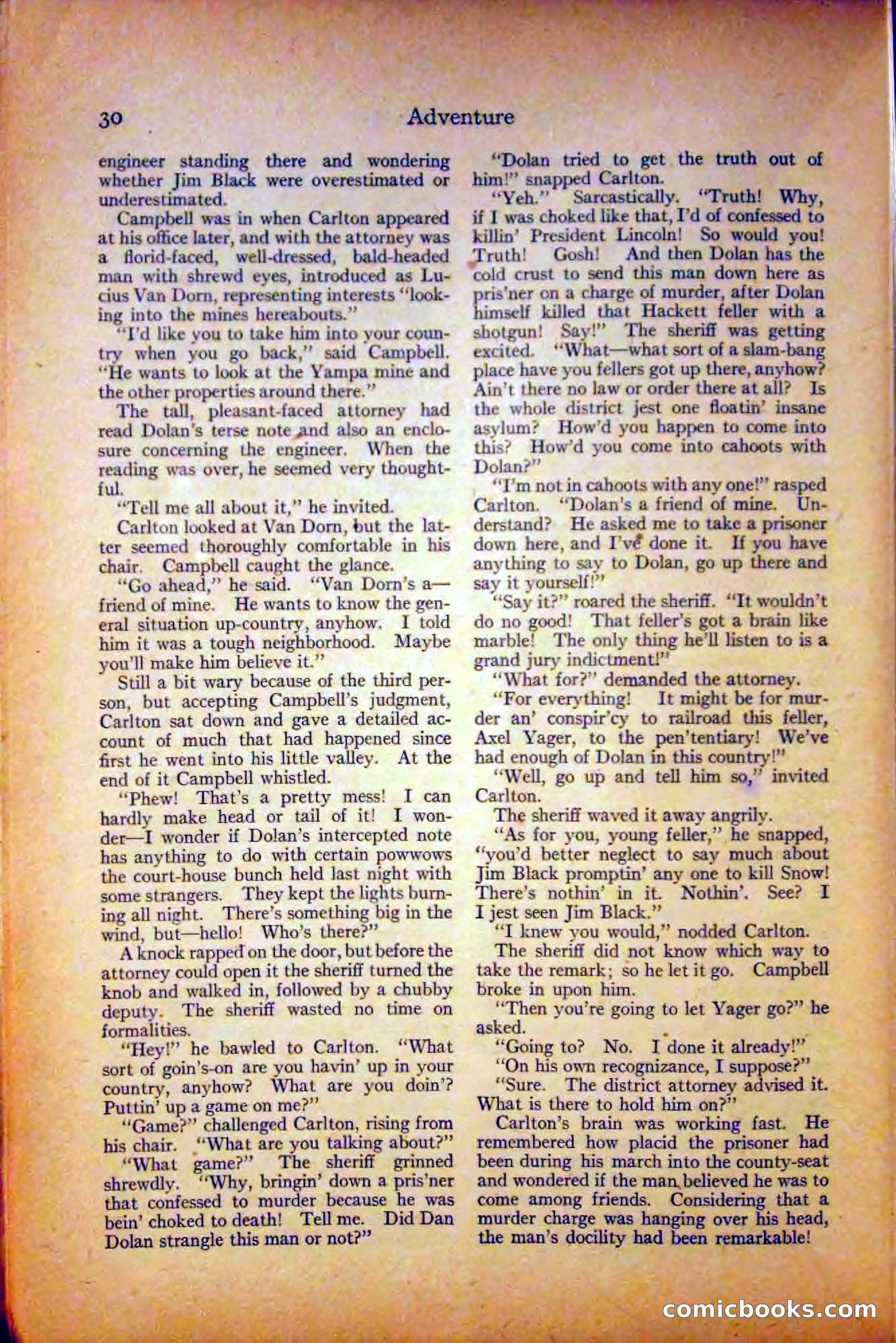 Adventure, August 3, 1919 — page 40 of 204