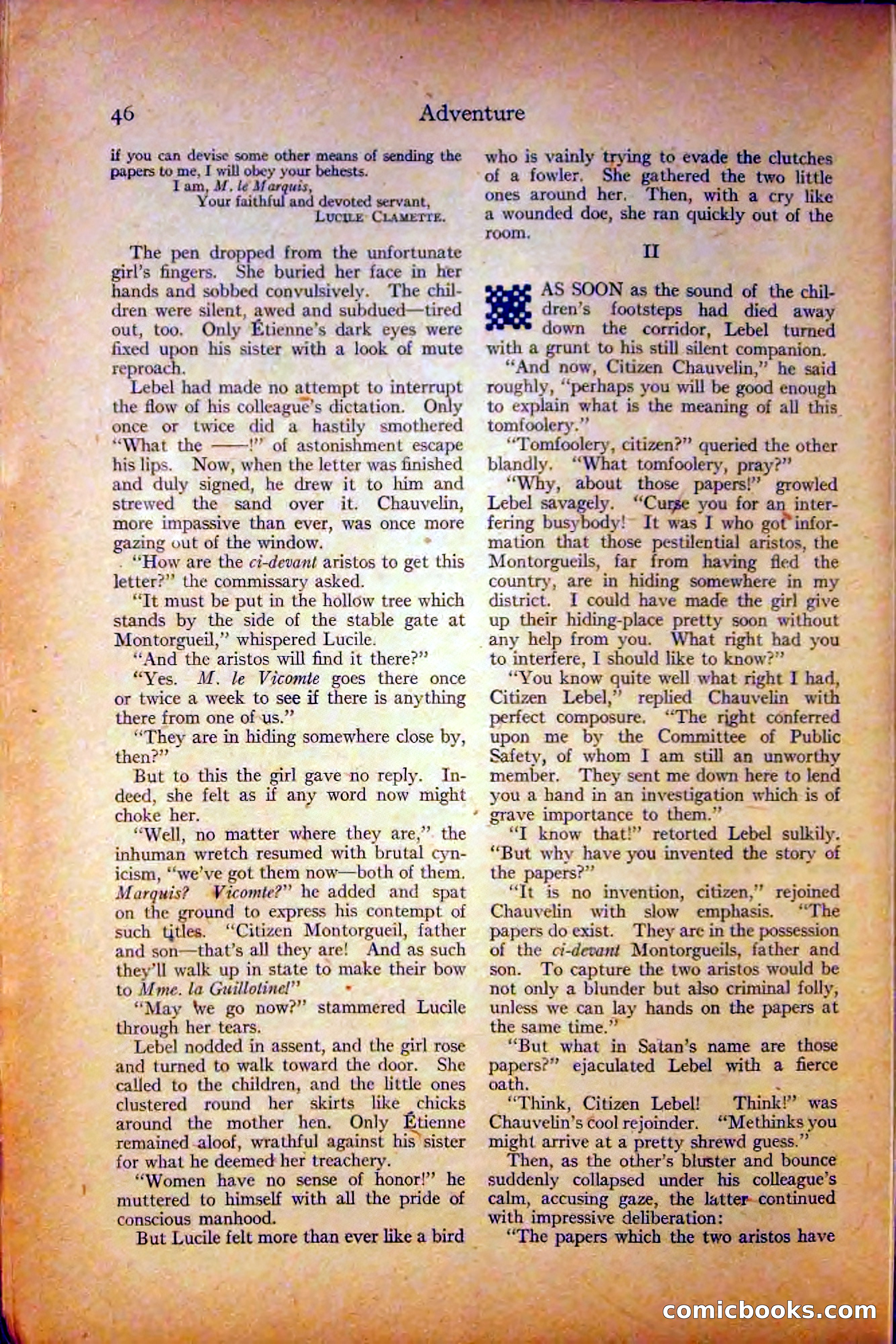 Adventure, August 3, 1919 — page 56 of 204