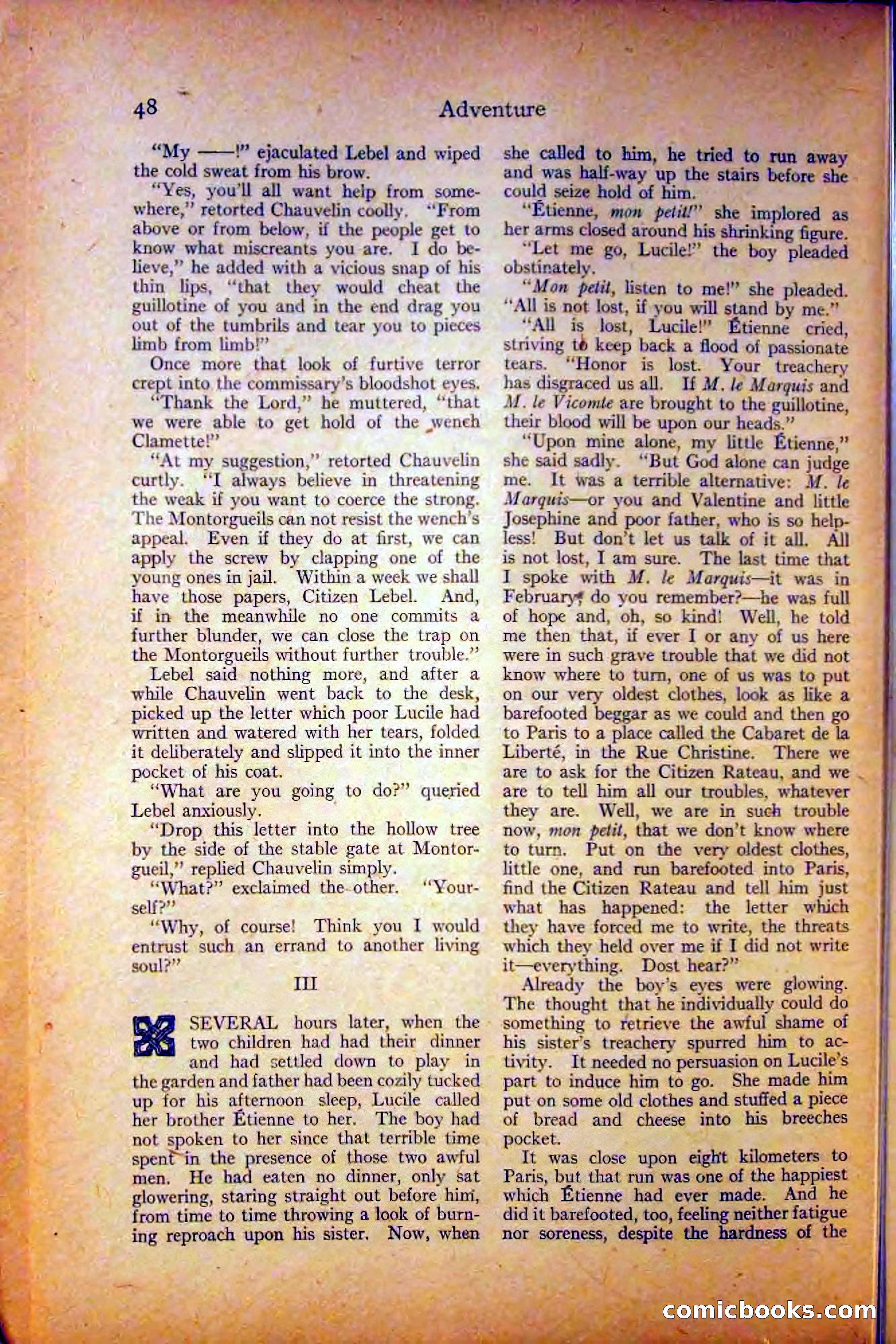 Adventure, August 3, 1919 — page 58 of 204