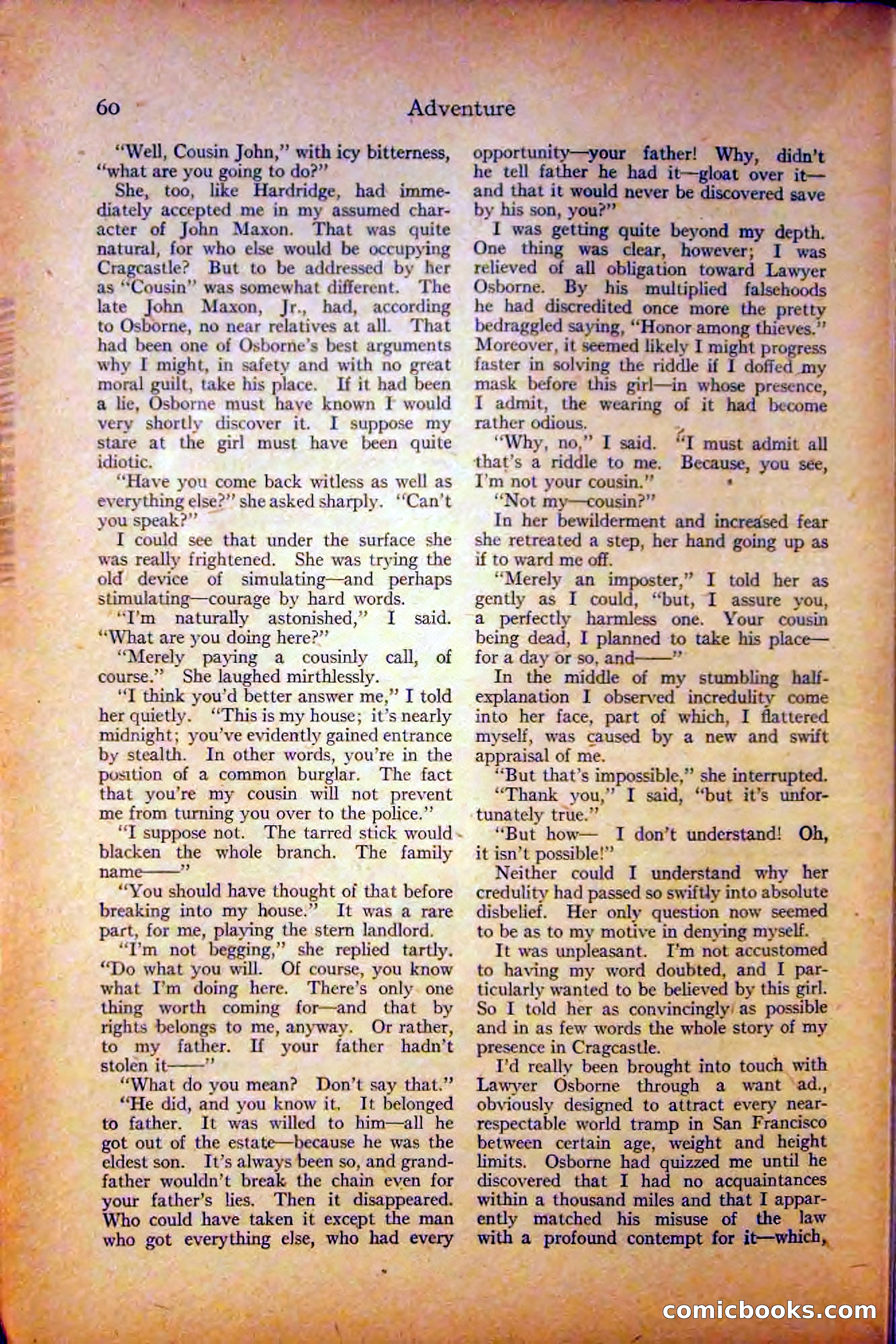 Adventure, August 3, 1919 — page 70 of 204