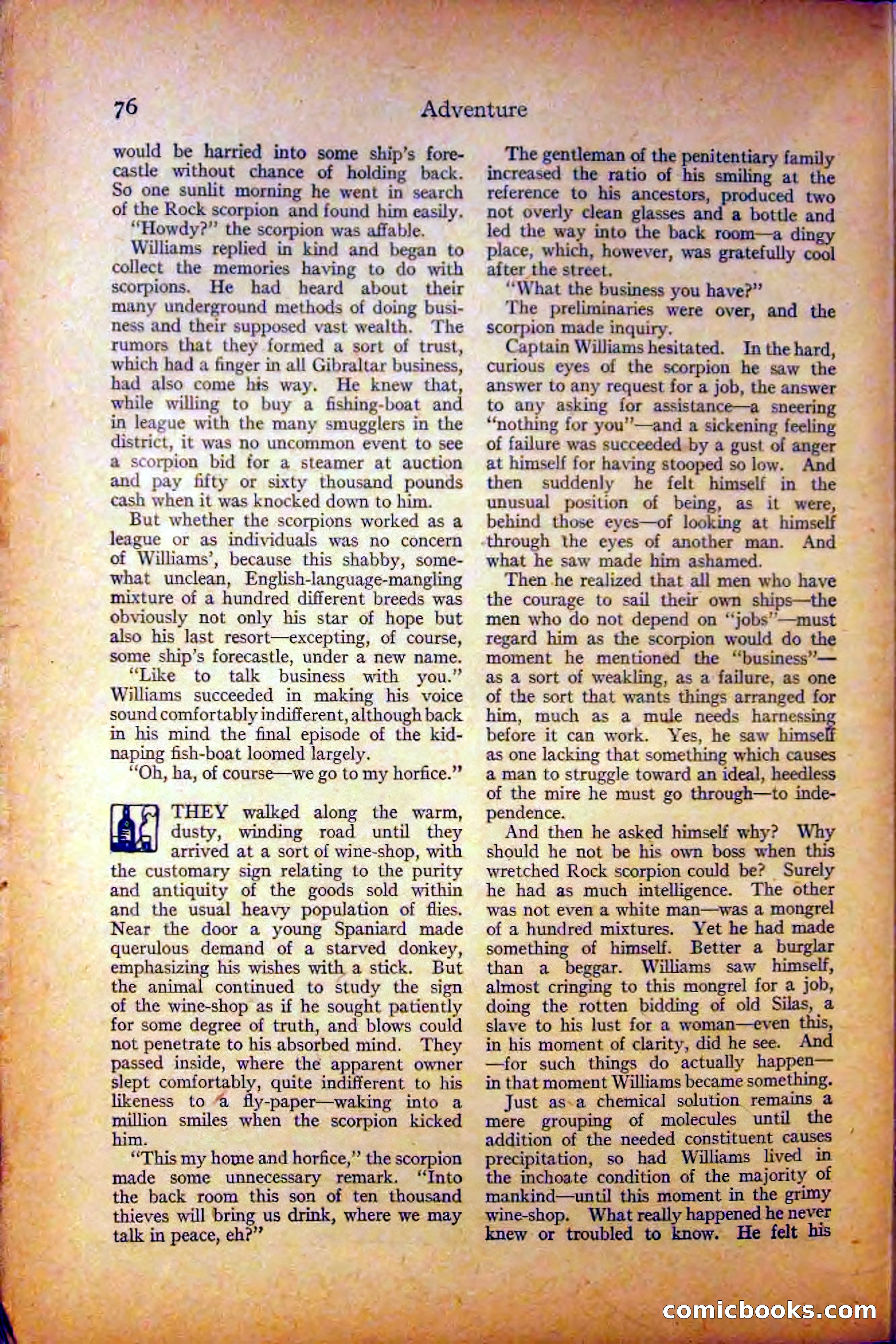 Adventure, August 3, 1919 — page 86 of 204