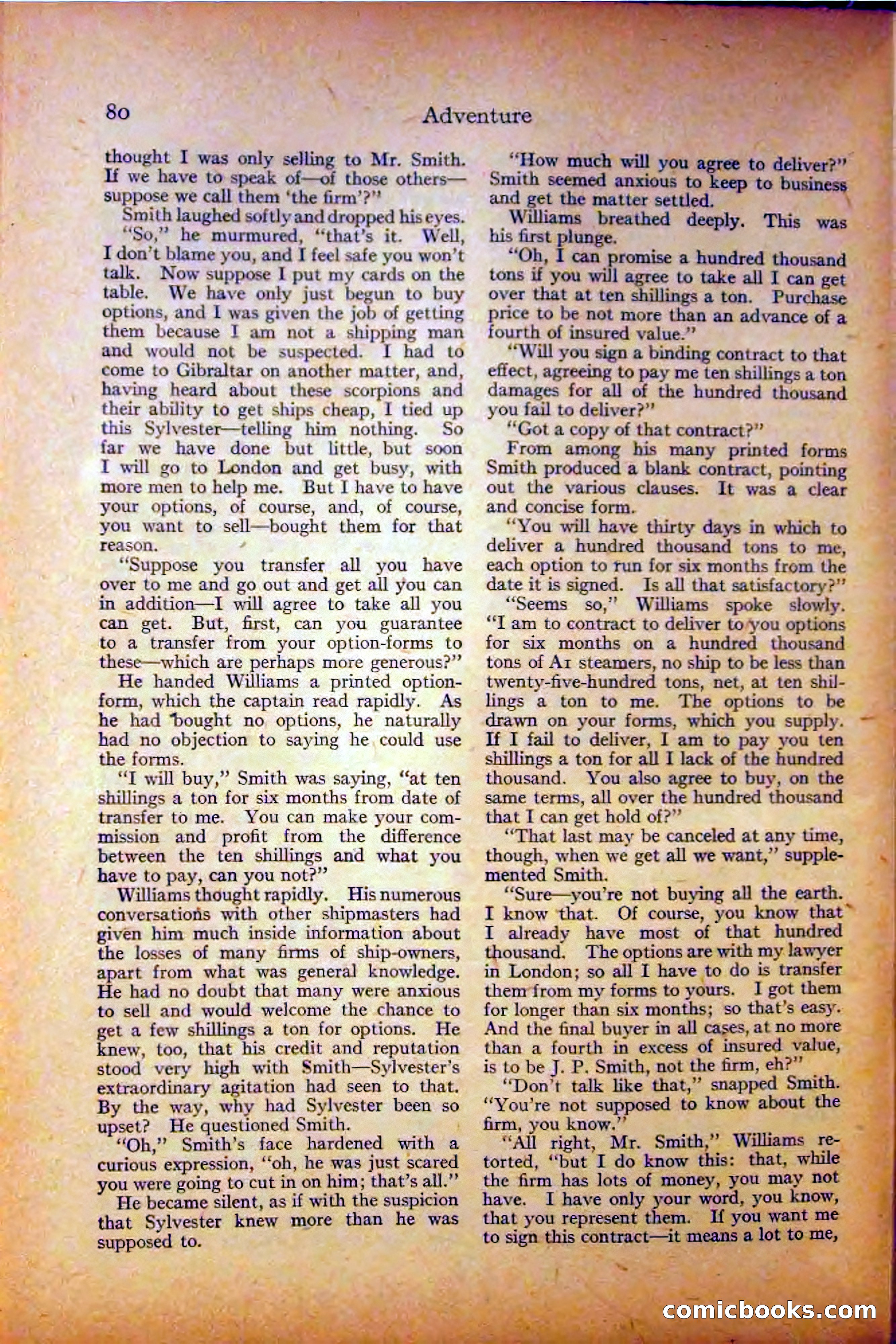 Adventure, August 3, 1919 — page 90 of 204