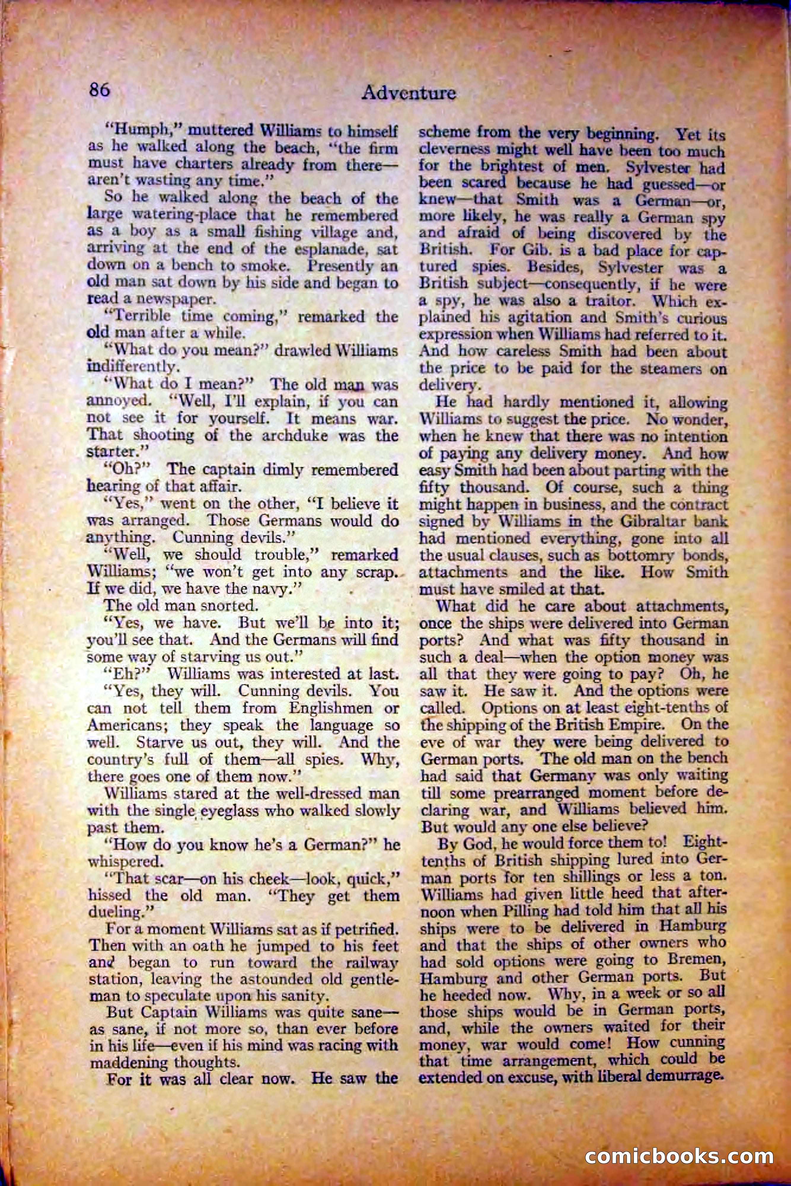Adventure, August 3, 1919 — page 96 of 204