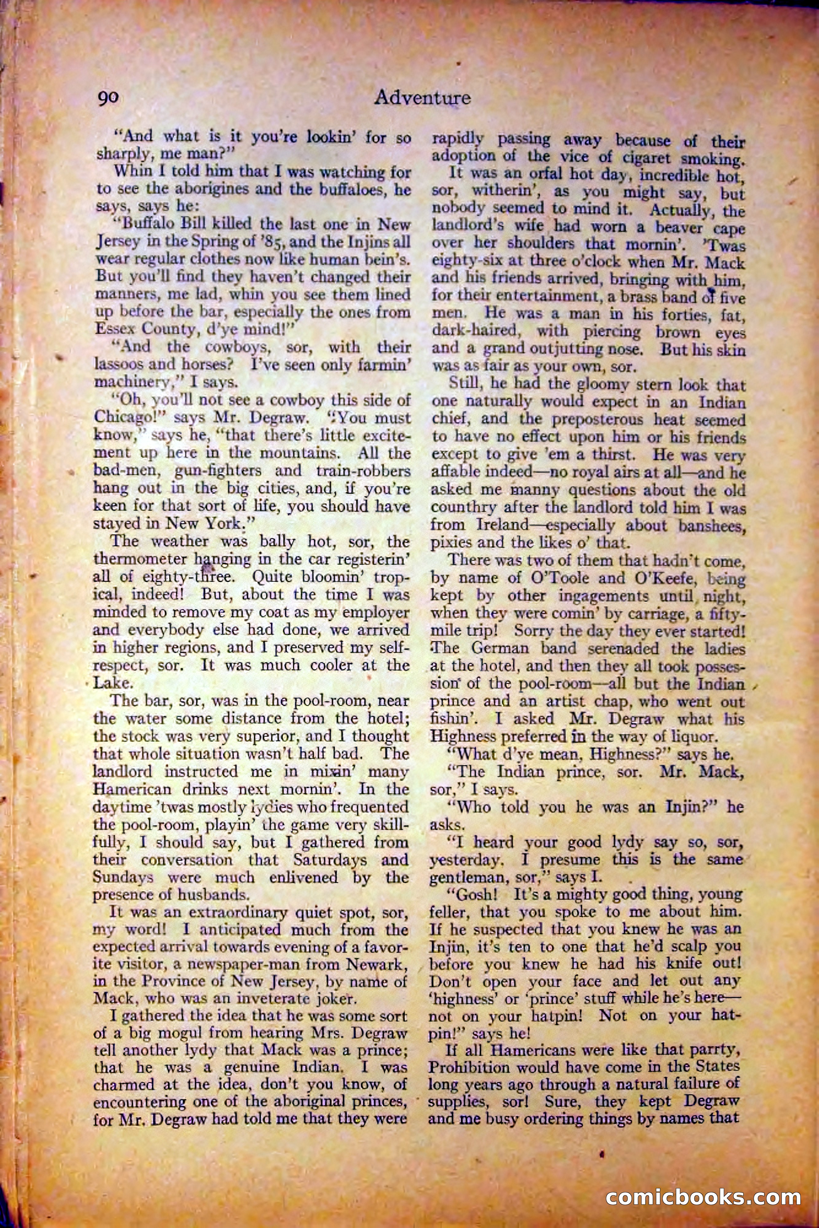 Adventure, August 3, 1919 — page 100 of 204