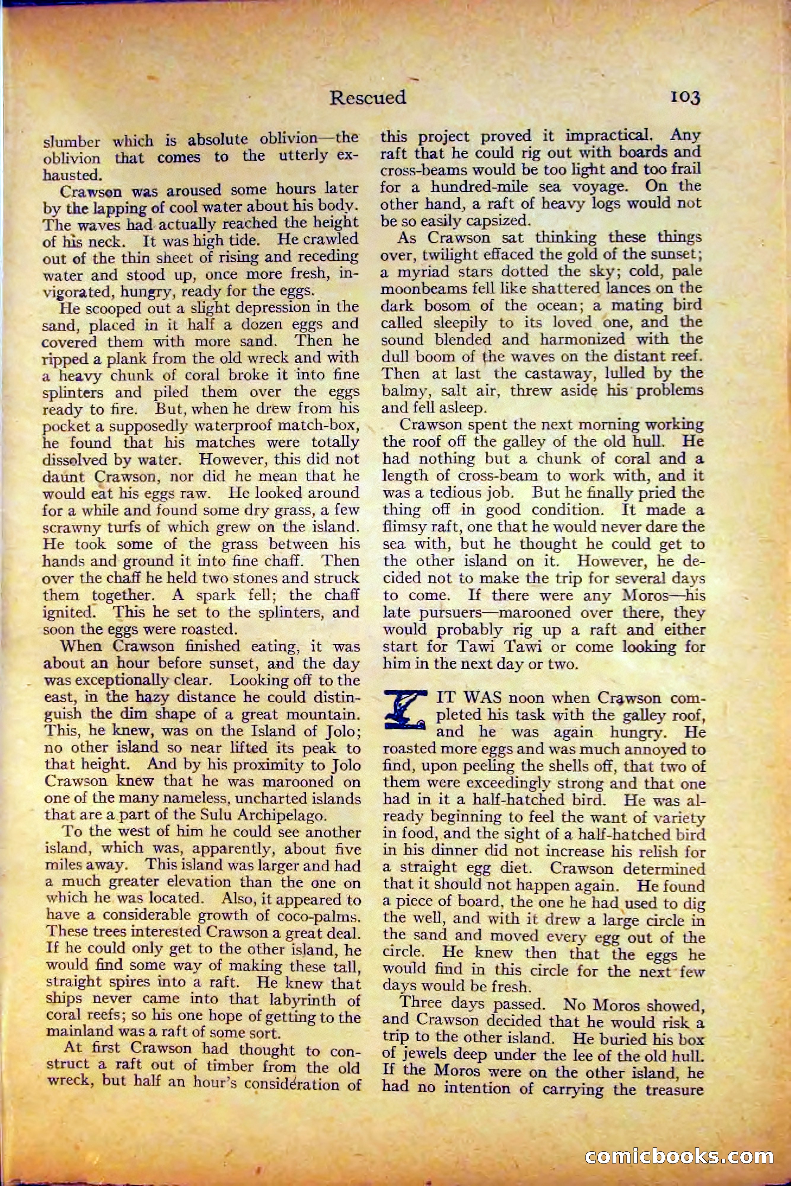 Adventure, August 3, 1919 — page 113 of 204