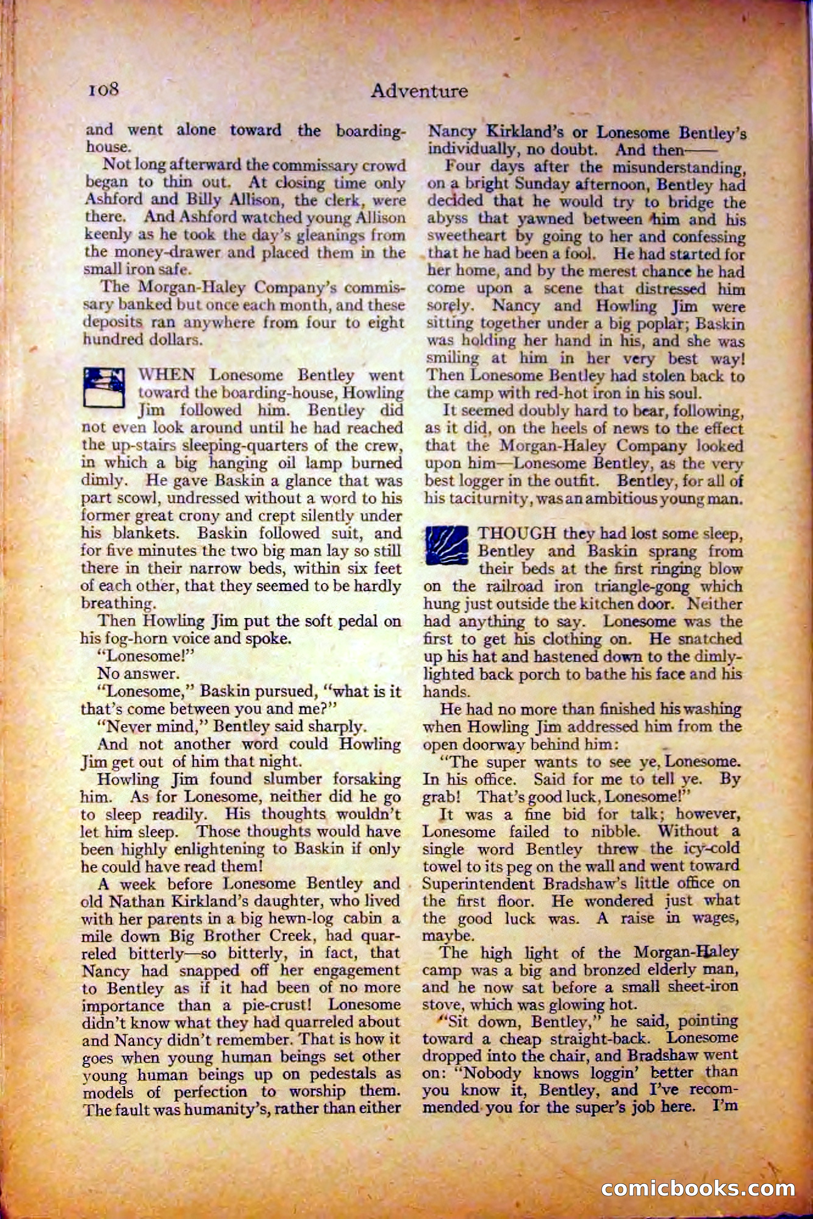 Adventure, August 3, 1919 — page 118 of 204